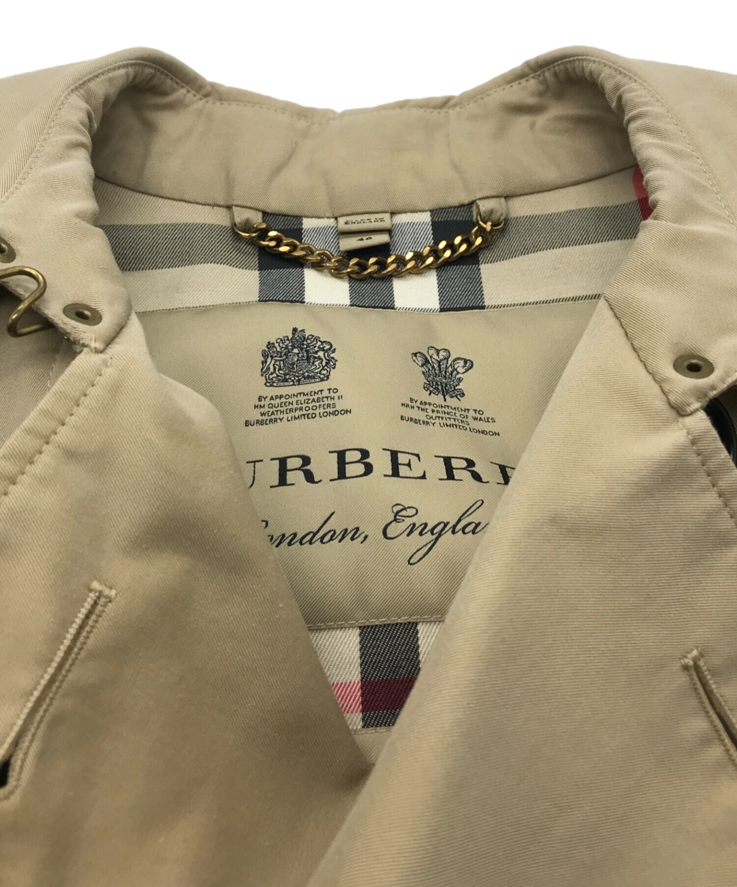 中古・古着通販】BURBERRY LONDON (バーバリーロンドン) トレンチコート ベージュ サイズ:46｜ブランド・古着通販  トレファク公式【TREFAC FASHION】スマホサイト