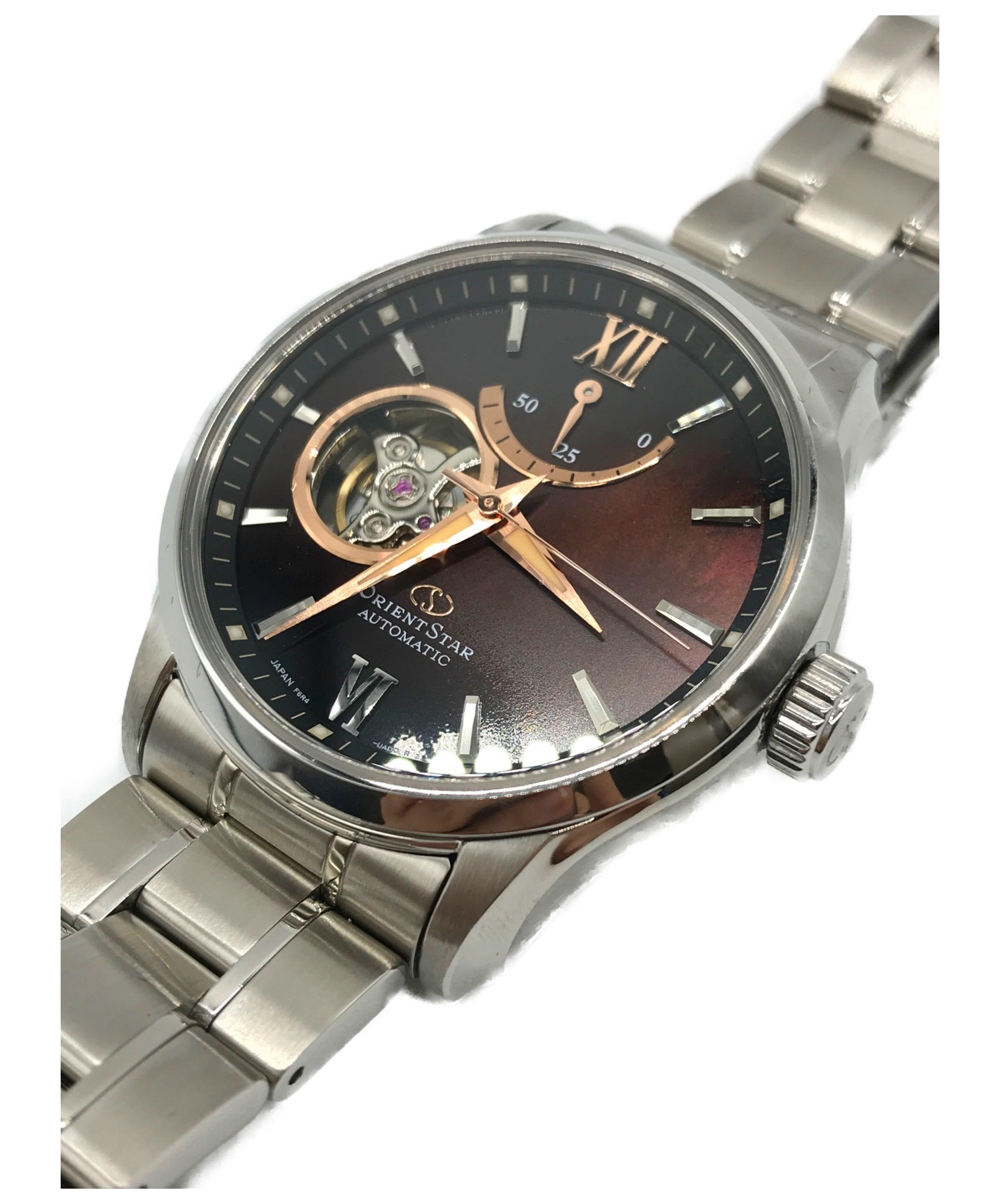 ステンレス【品】ORIENT STAR F6R4-UAA0 自動巻き - aconsoft.com