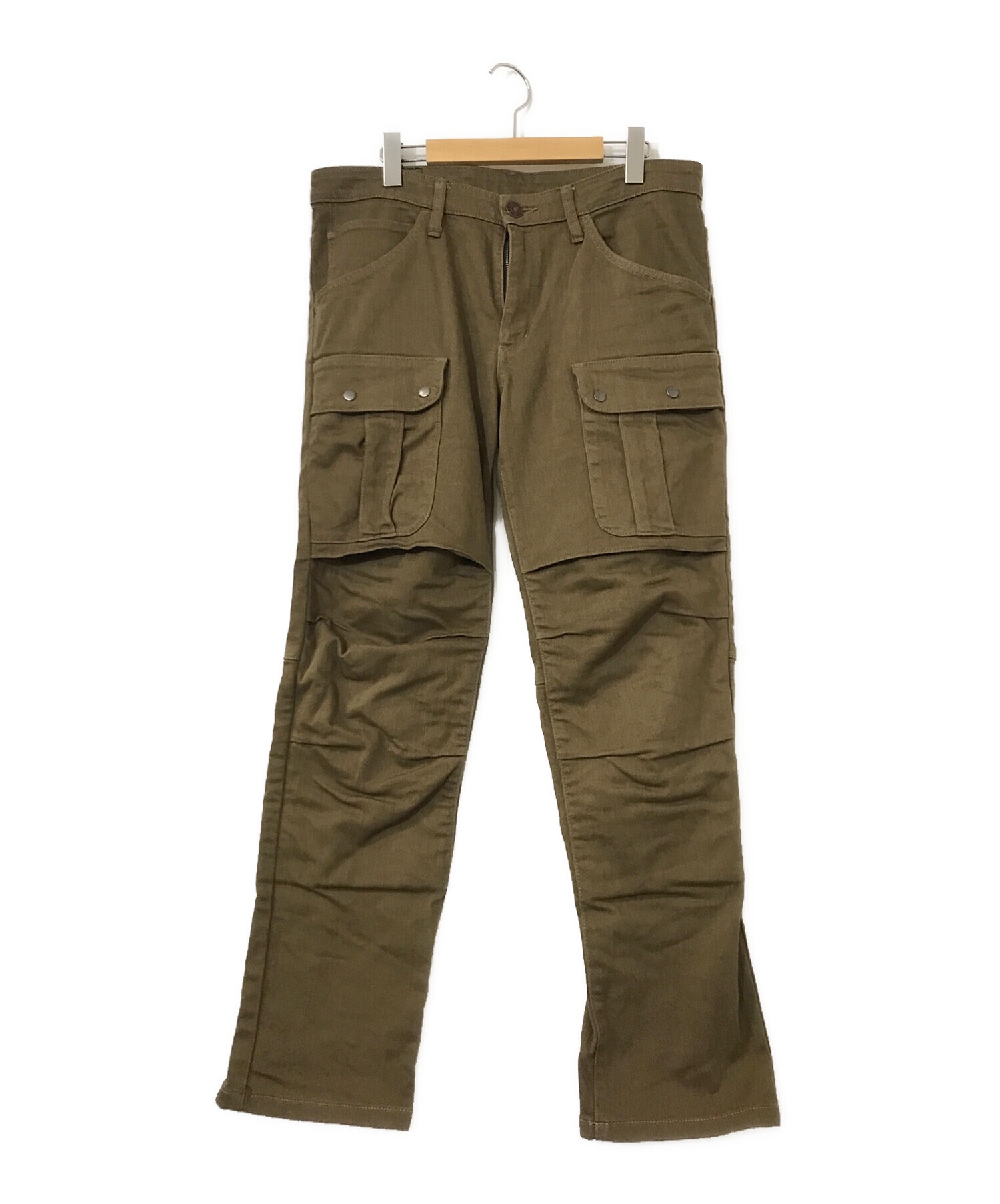 EDWIN×56design (エドウイン×フィフティシックスデザイン) RIDER CARGO PANTS CORDURA ブラウン サイズ:L