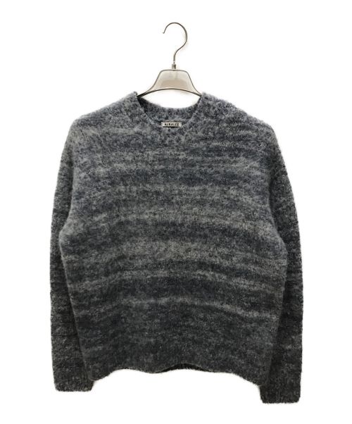 auralee WOOL ALPACA FELT KNIT P/O-