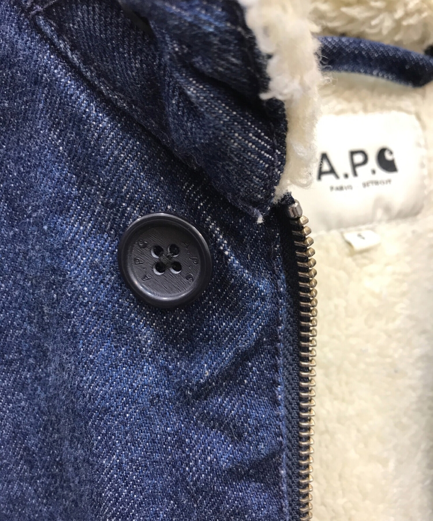 a.p.c. car heart デニムジャケット Gジャン デニム お買い得-