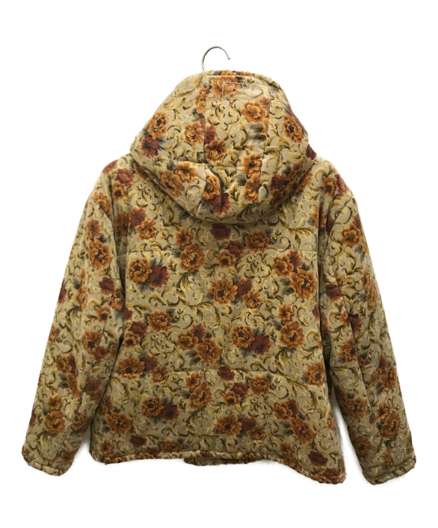 MLVINCE (メルヴィンス) FLORAL PUFFER JACKET イエロー サイズ:L