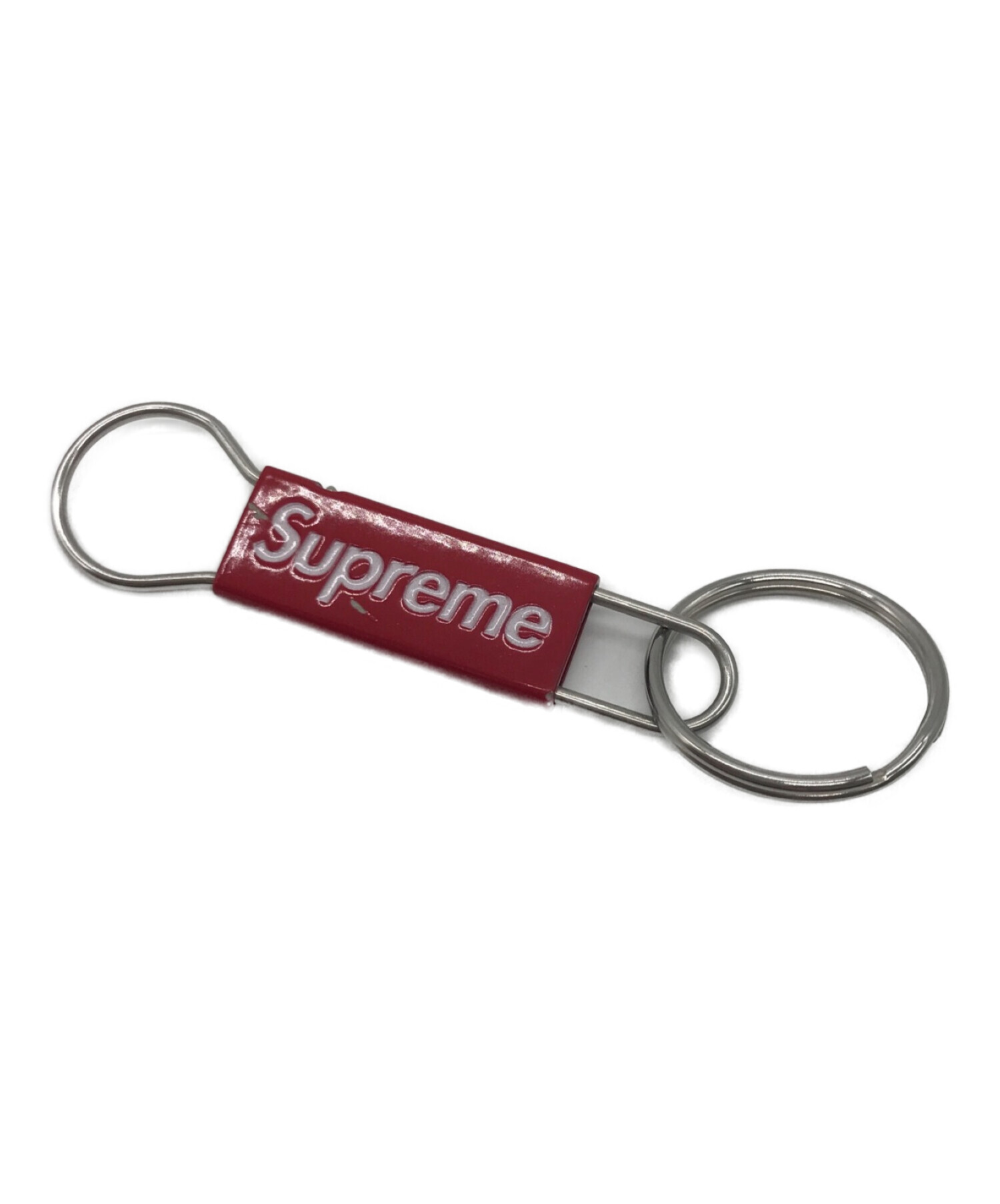 SUPREME (シュプリーム) supreme clip keychain レッド