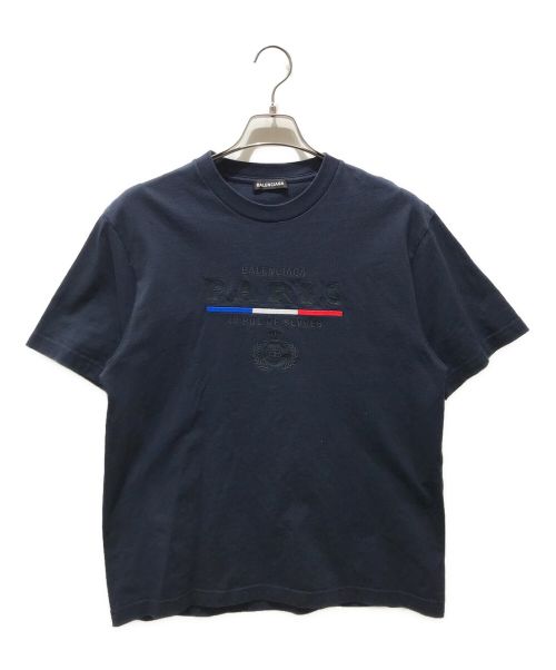 BALENCIAGA バレンシアガ ロゴ刺繍 半袖Tシャツ ホワイト 594579 TGV48