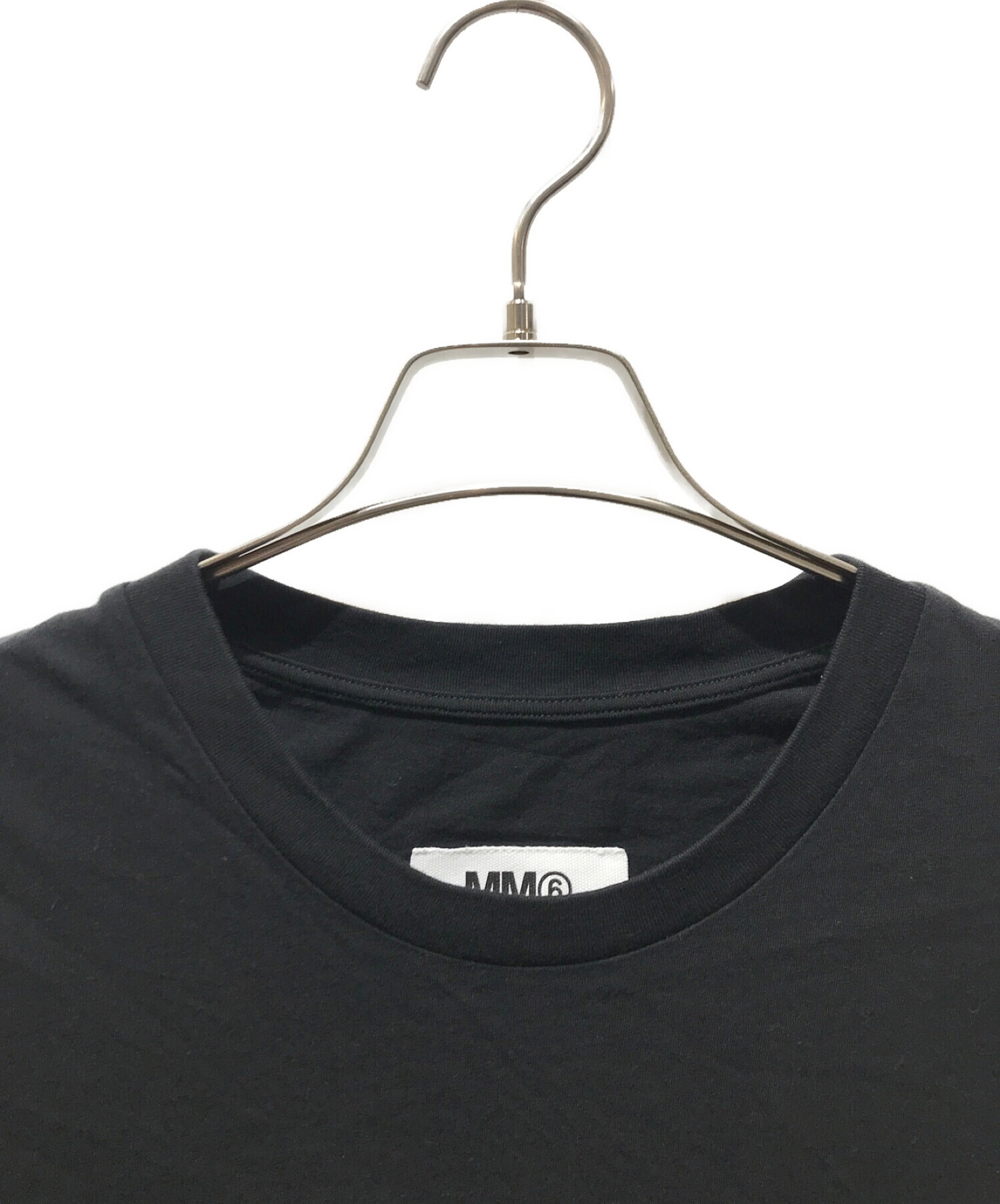 MM6 Maison Margiela (エムエムシックス メゾンマルジェラ) バックプリントTシャツ　S32GC0564 ブラック サイズ:S