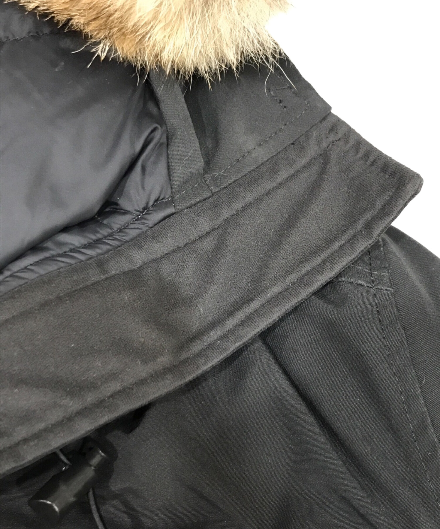 CANADA GOOSE (カナダグース) CHARLOTTE PARKA/シャーロットパーカー ブラック サイズ:S