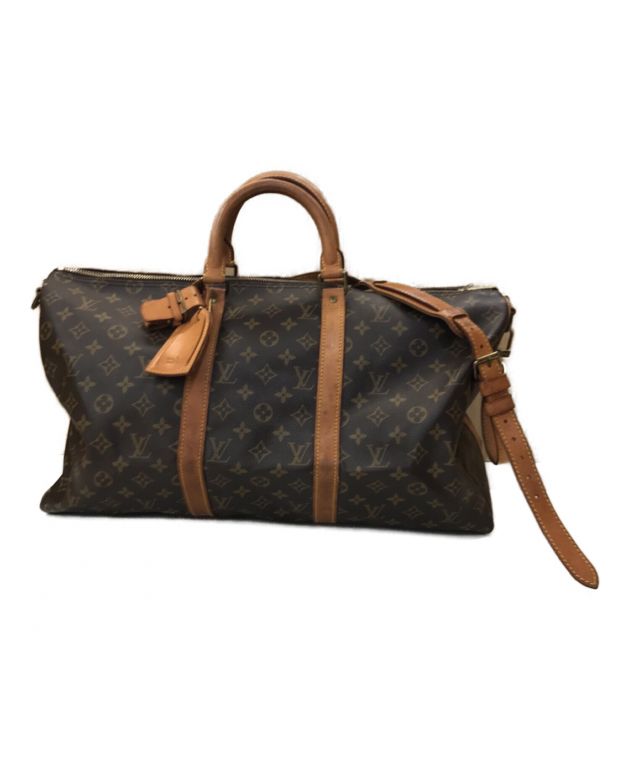 中古・古着通販】LOUIS VUITTON (ルイ ヴィトン) ボストンバッグ/キーポル・バンドリエール 50 ブラウン サイズ:50｜ブランド・古着通販  トレファク公式【TREFAC FASHION】スマホサイト