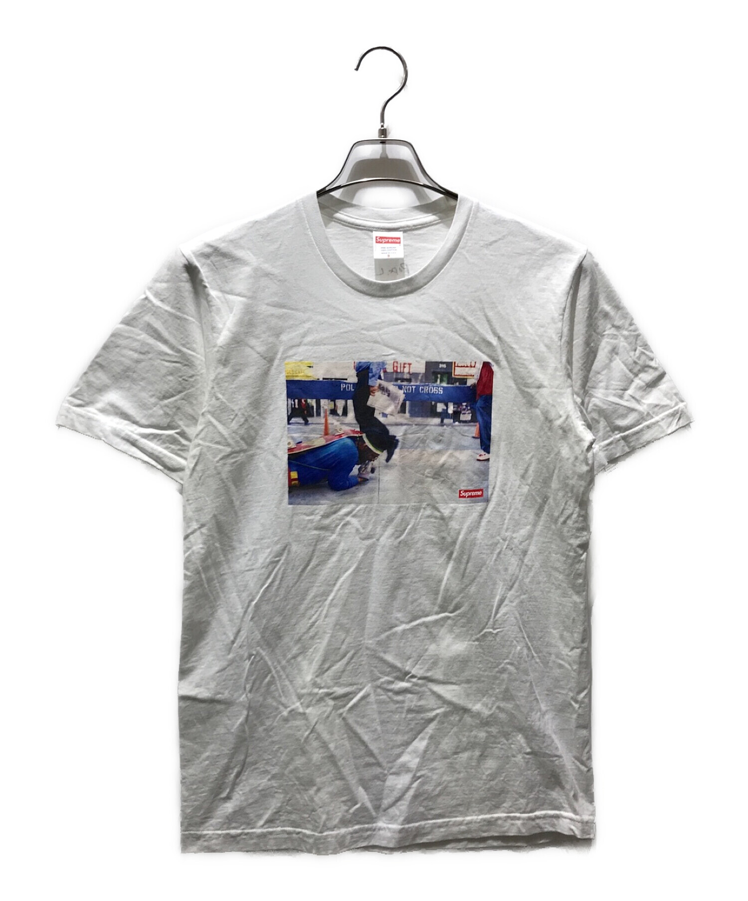 短納期Supreme Great White Way Tee XXL Tシャツ/カットソー(半袖/袖なし)