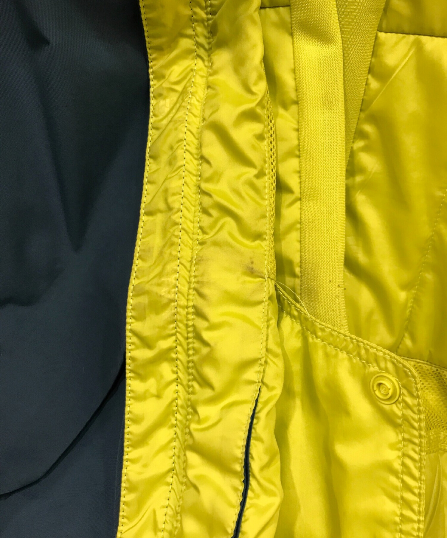 THE NORTH FACE (ザ ノース フェイス) DUBS INSULATED JACKET イエロー×グリーン サイズ:M