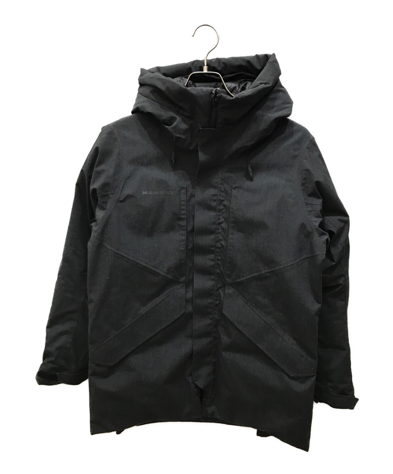 MAMMUT (マムート) Seon HS Thermo Hooded Coat/セオン サーモフーデッドコート ブラック サイズ:M