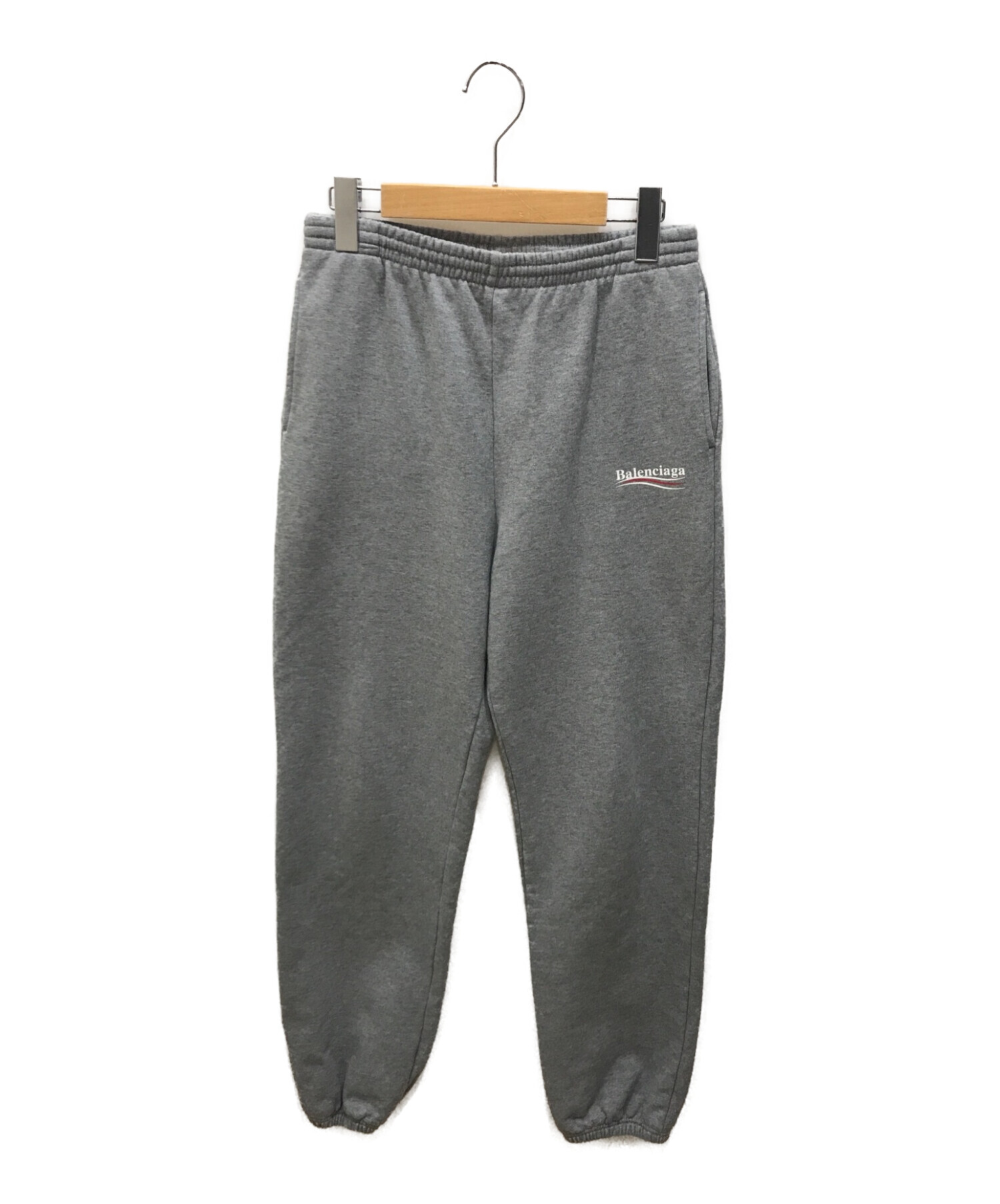 BALENCIAGA (バレンシアガ) CAMPAIGN LOGO SWEATPANT グレー サイズ:XS