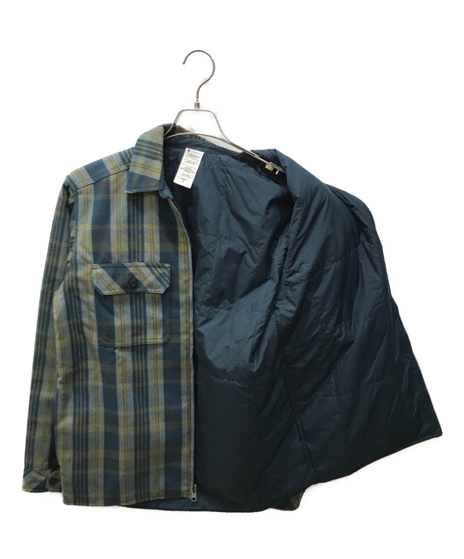 Patagonia (パタゴニア) Reversible Flannel Jacket/リバーシブルフランネルジャケット ブルー サイズ:S