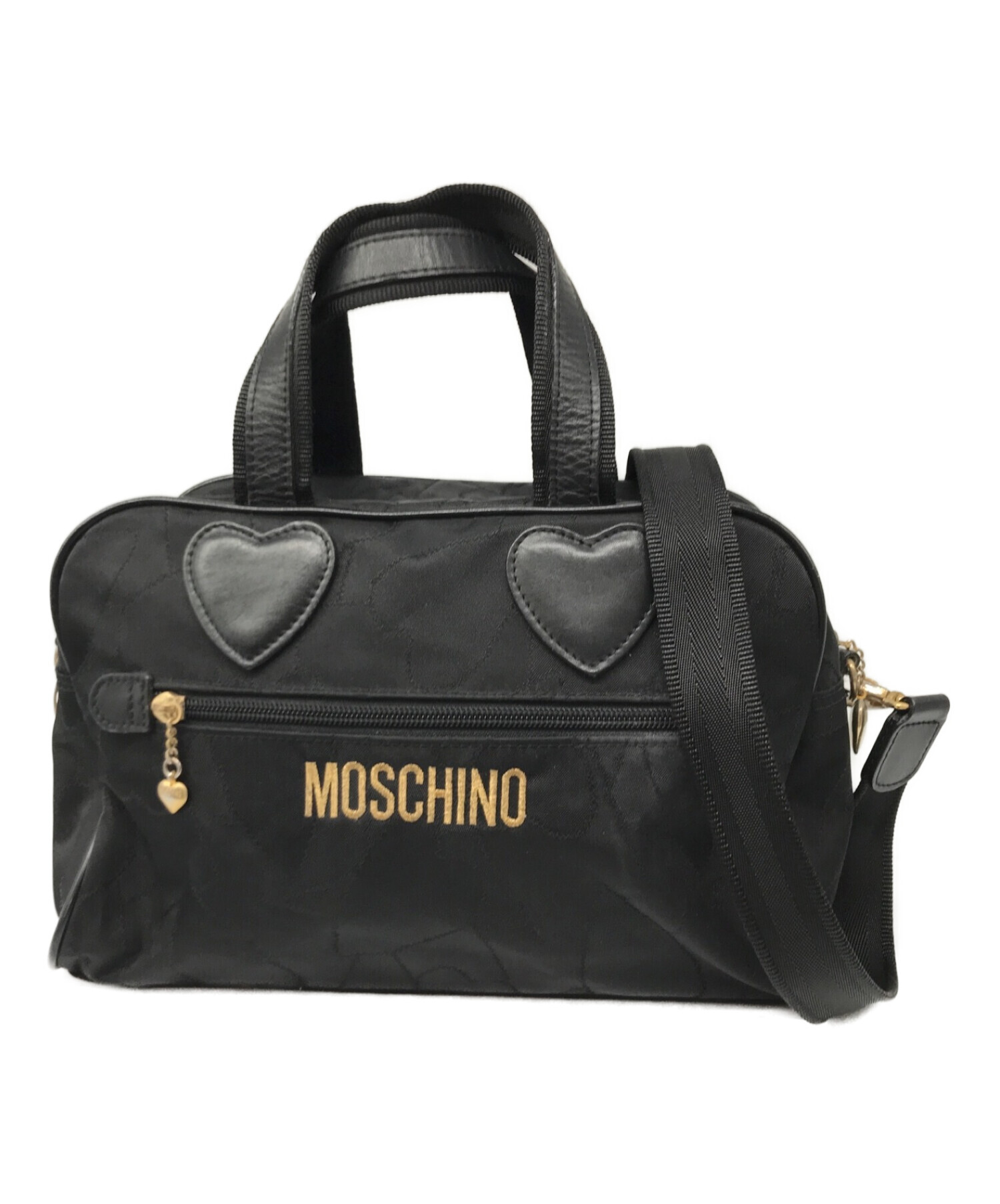 MOSCHINO (モスキーノ) 2WAYバッグ ブラック