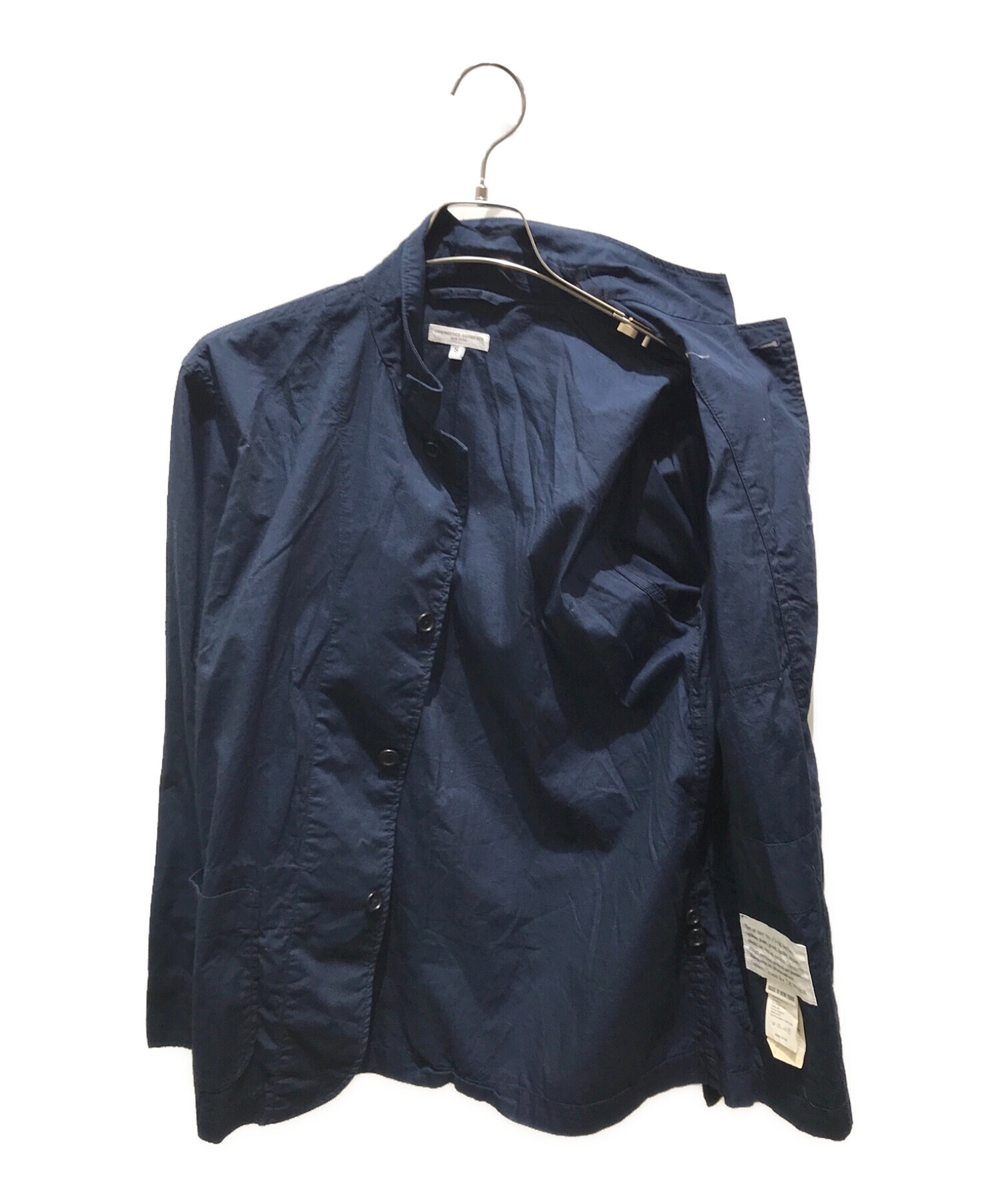 Engineered Garments (エンジニアドガーメンツ) スタンドカラージャケット ネイビー サイズ:S