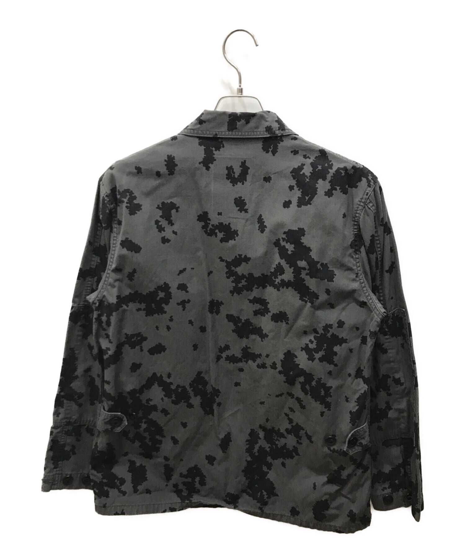 NEIGHBORHOOD (ネイバーフッド) MIL-BDU SC/C-SHIRT.LS グレー サイズ:M