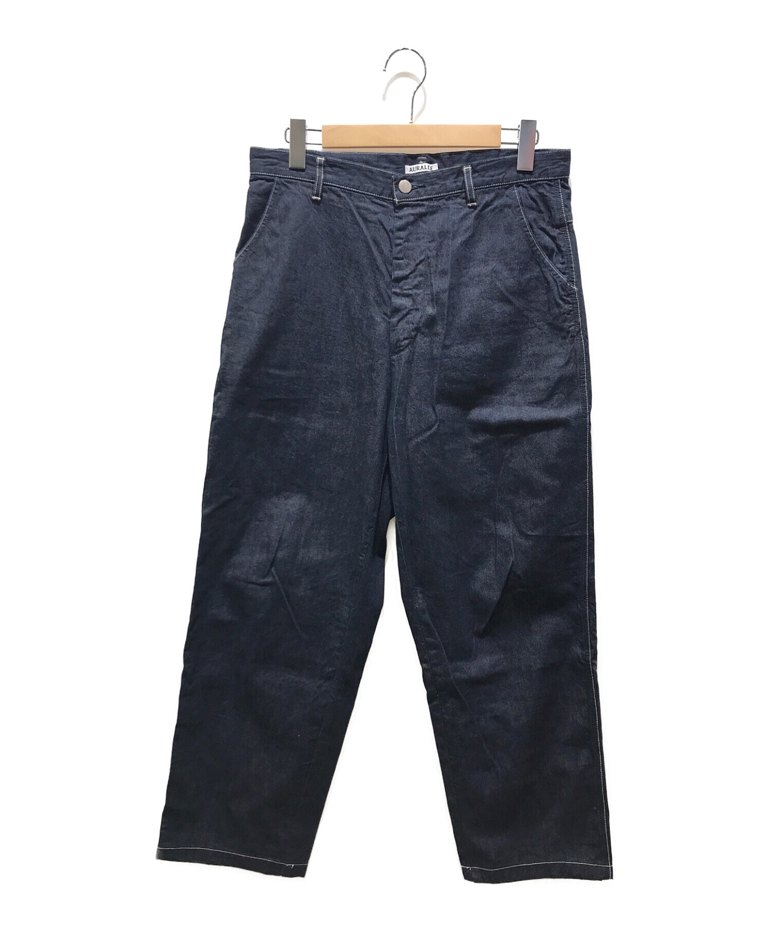 中古・古着通販】AURALEE (オーラリー) HARD TWIST LIGHT DENIM PANTS