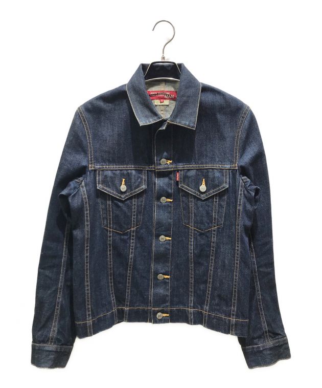 中古・古着通販】LEVIS × JUNYA WATANABE MAN (リーバイス×ジュンヤワタナベマン) デニムジャケット インディゴ  サイズ:SS｜ブランド・古着通販 トレファク公式【TREFAC FASHION】スマホサイト