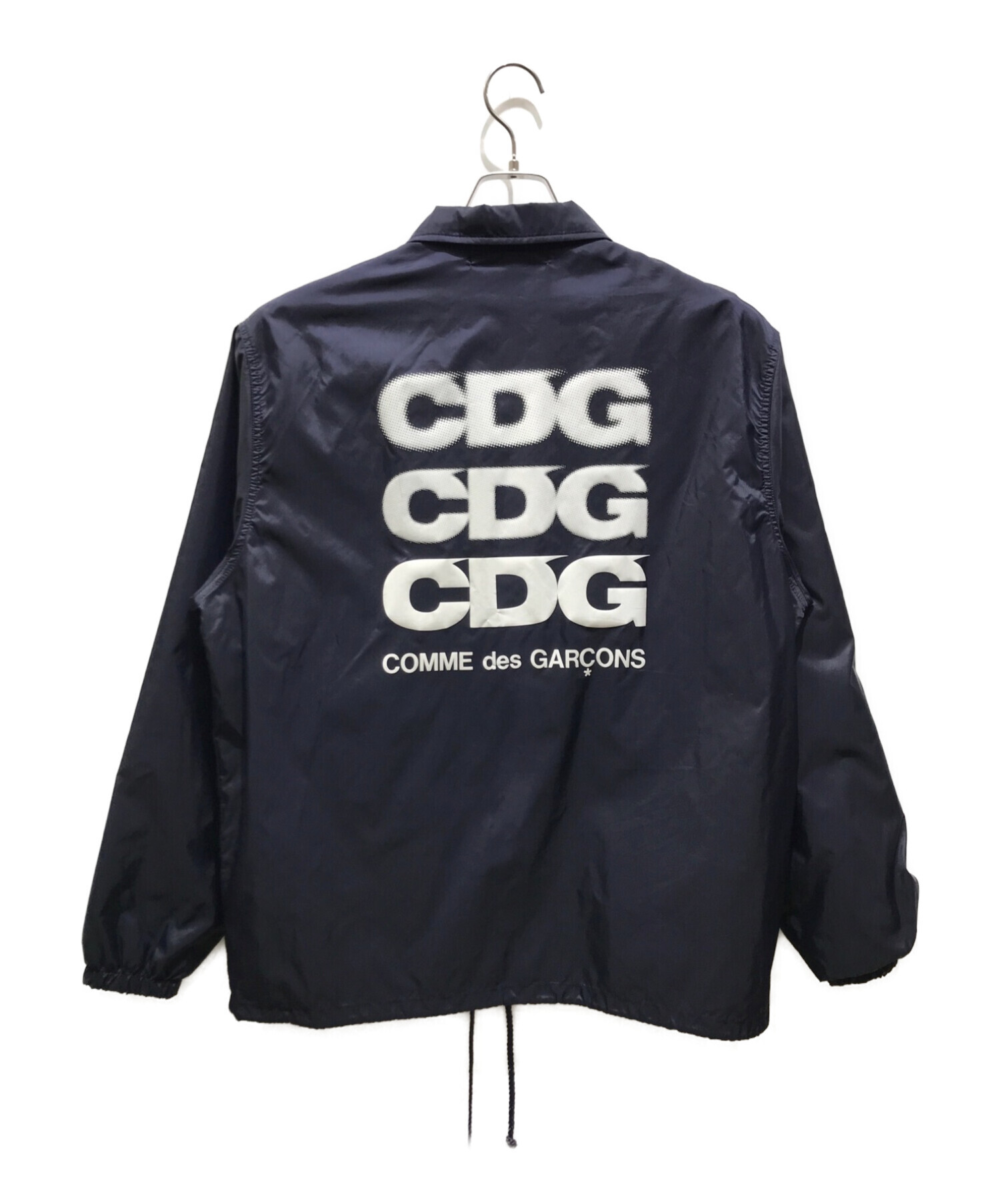 GOOD DESIGN SHOP COMME des GARCONS (グッドデザインショップ コムデギャルソン) コーチジャケット ネイビー  サイズ:L