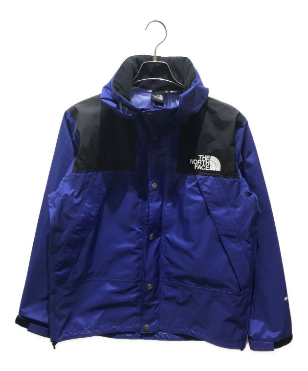 THE NORTH FACE (ザ ノース フェイス) Mountain Raintex Jacket/マウンテンレインテックスジャケット　 NP12135 ブルー×ブラック サイズ:M