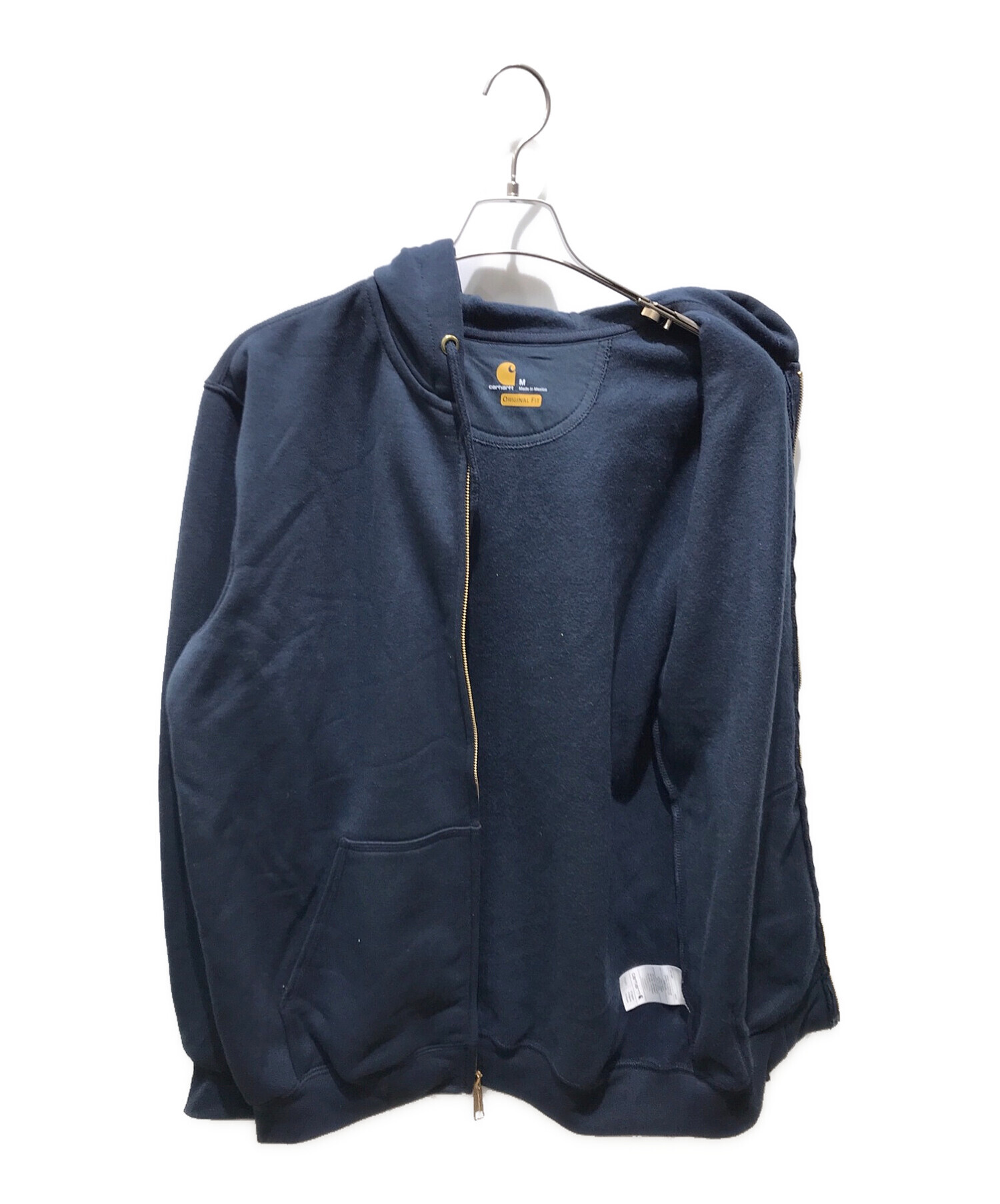 CarHartt (カーハート) ジップパーカー ネイビー サイズ:M