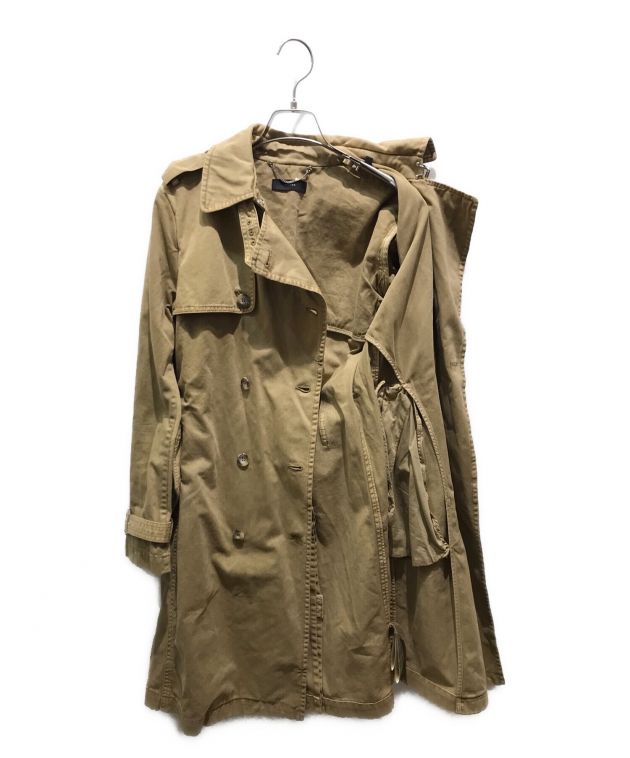 中古・古着通販】DIESEL (ディーゼル) トレンチコート ベージュ サイズ:XS｜ブランド・古着通販 トレファク公式【TREFAC  FASHION】スマホサイト