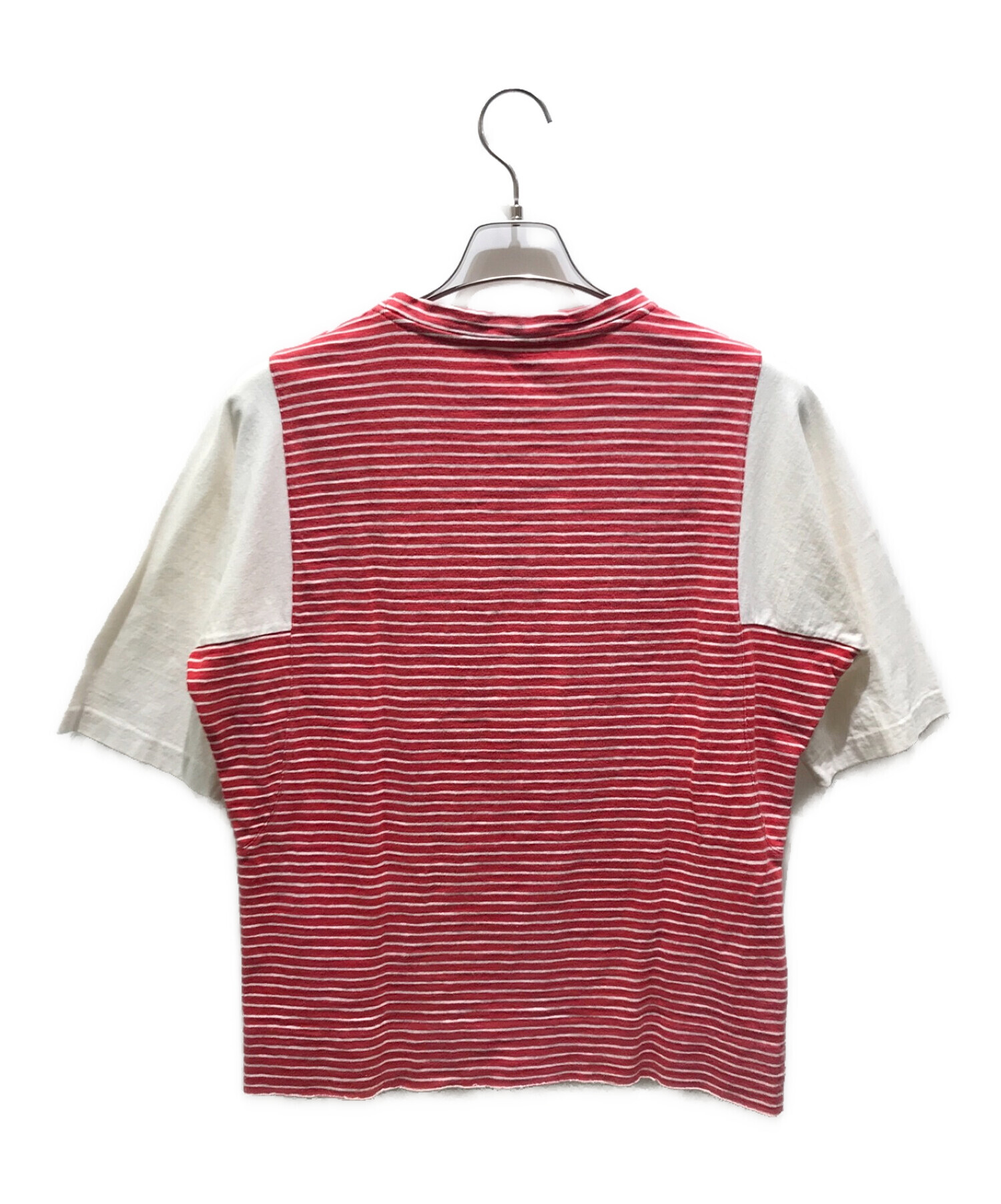 中古・古着通販】MARNI (マルニ) ボーダーTシャツ レッド サイズ:44 ...