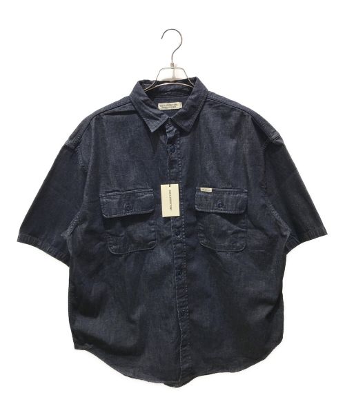 中古・古着通販】COOTIE PRODUCTIONS (クーティープロダクツ) Error Fit Denim Work S/S Shirt  CTE-21S405 インディゴ サイズ:L 未使用品｜ブランド・古着通販 トレファク公式【TREFAC FASHION】スマホサイト