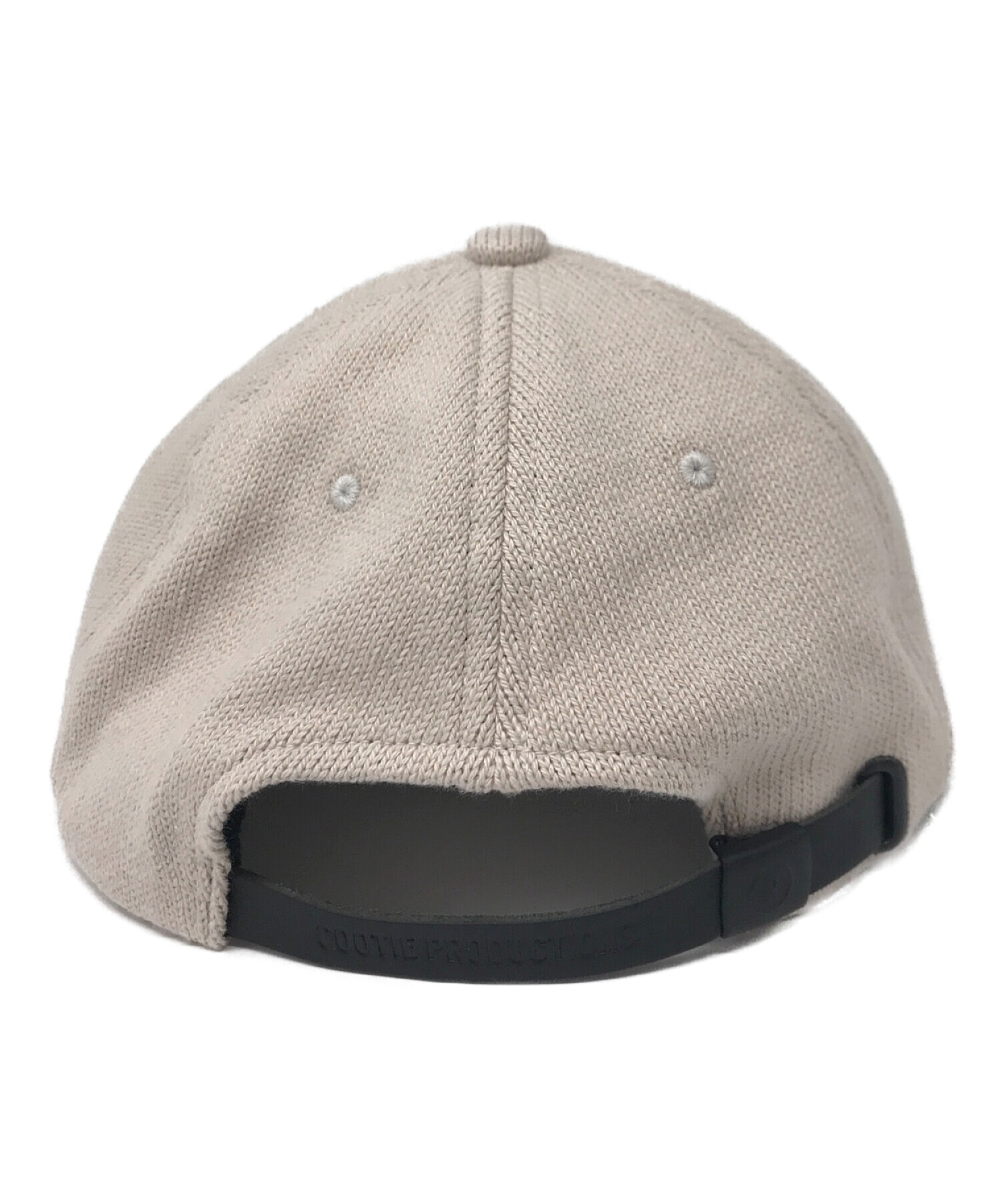 COOTIE PRODUCTIONS (クーティープロダクツ) Knit 6 Panel Flat Visor Cap CTE-21A525 ベージュ  未使用品