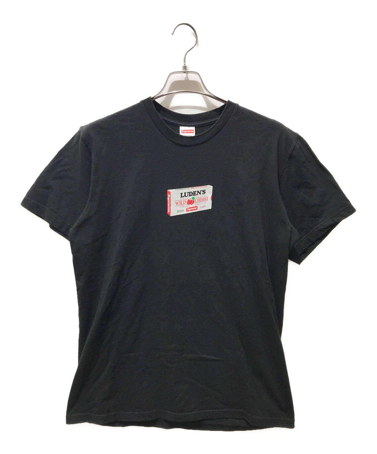 SUPREME (シュプリーム) Ludens tee/ルーデンスTシャツ ブラック サイズ:M