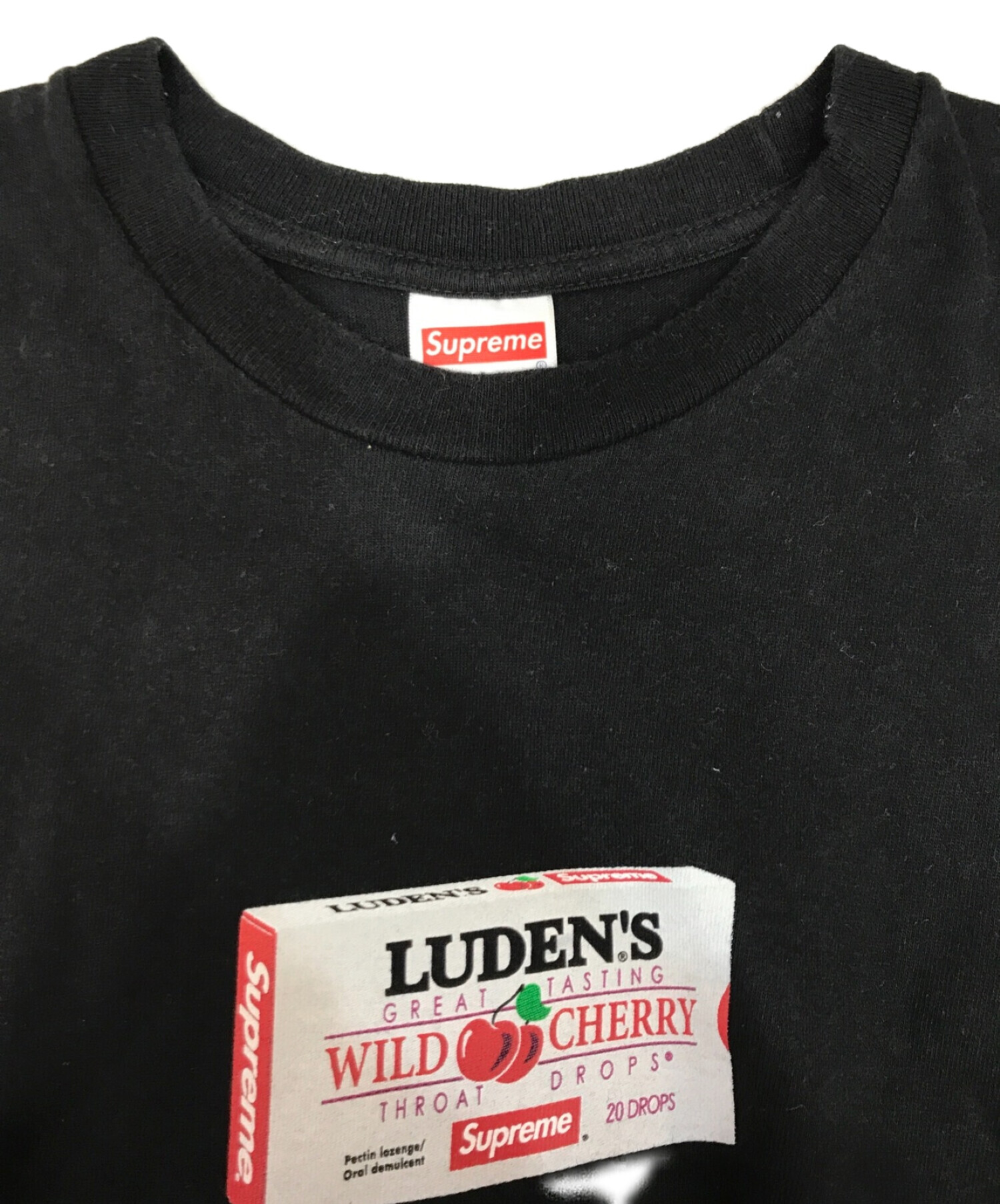 SUPREME (シュプリーム) Ludens tee/ルーデンスTシャツ ブラック サイズ:M