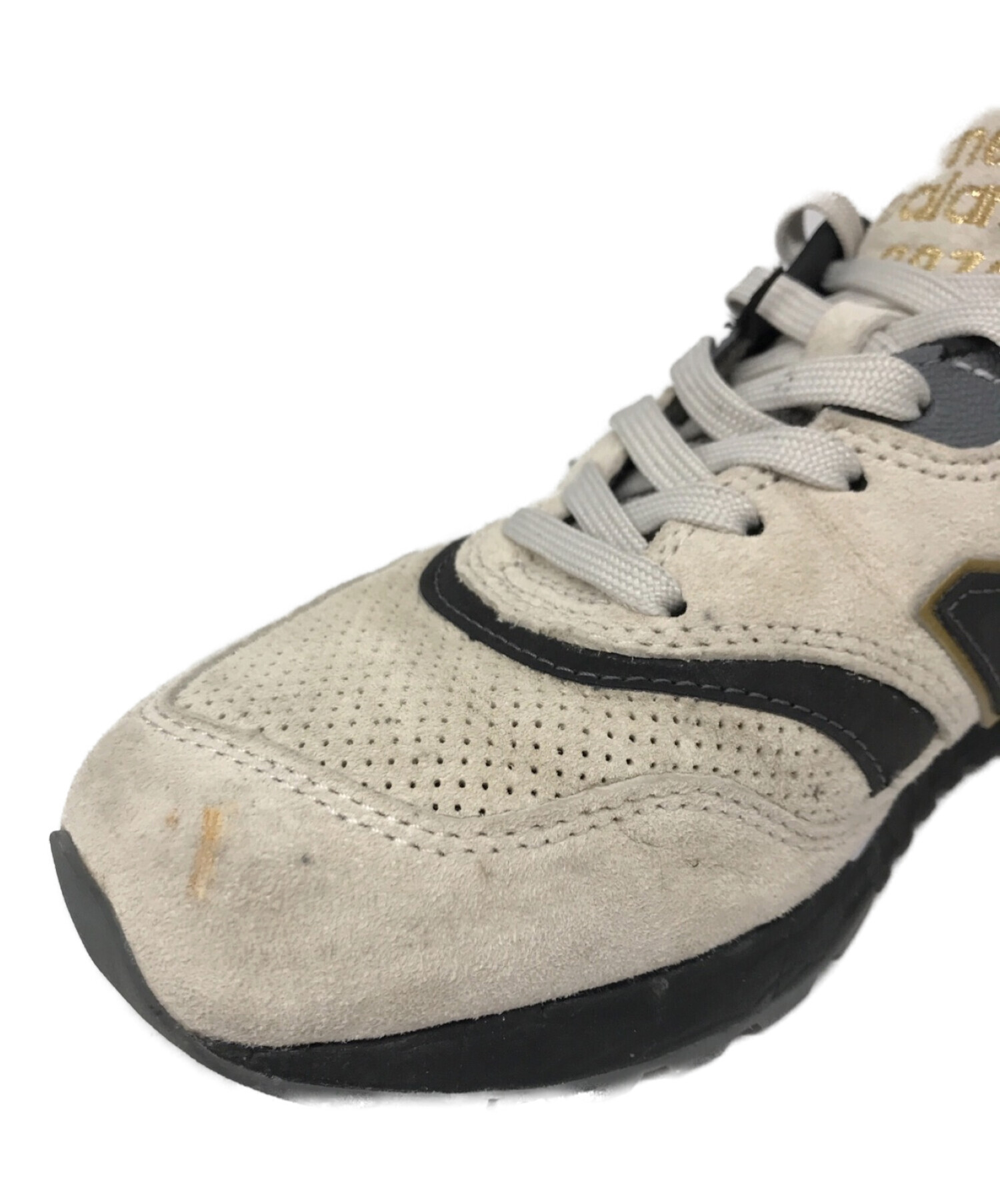 NEW BALANCE (ニューバランス) スニーカー　ML997HEW ベージュ サイズ:25.5