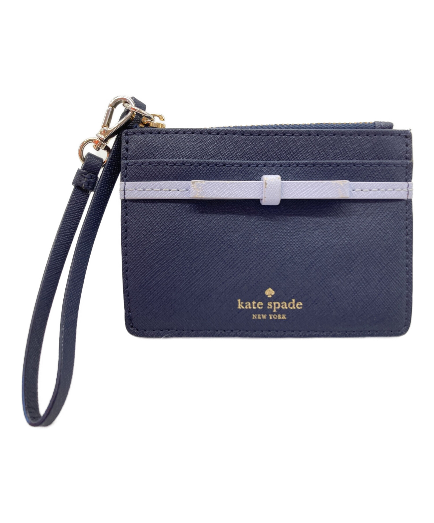 中古・古着通販】Kate Spade (ケイトスペード) キーケース ネイビー