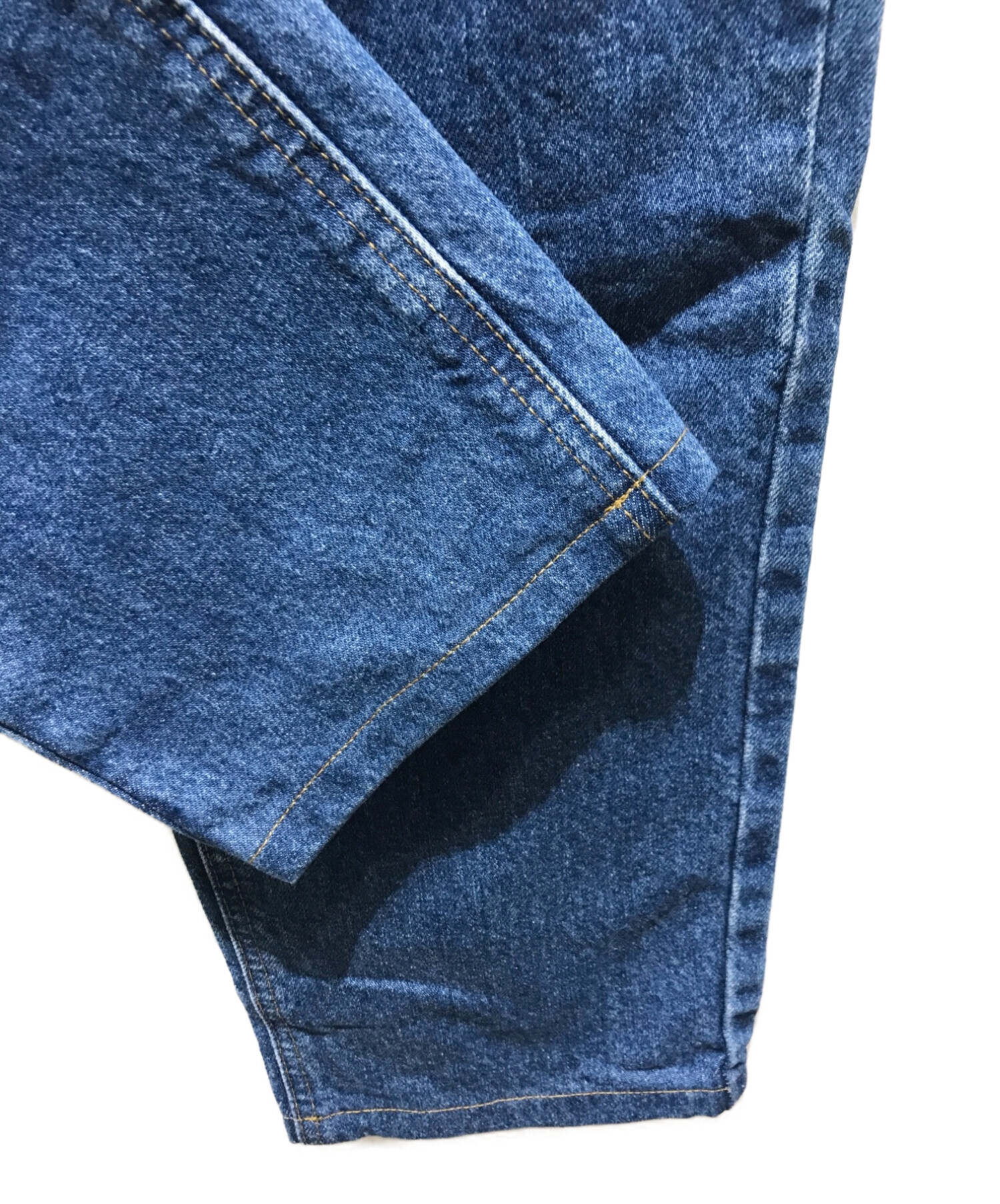 中古・古着通販】CarHartt (カーハート) デニムパンツ ネイビー サイズ