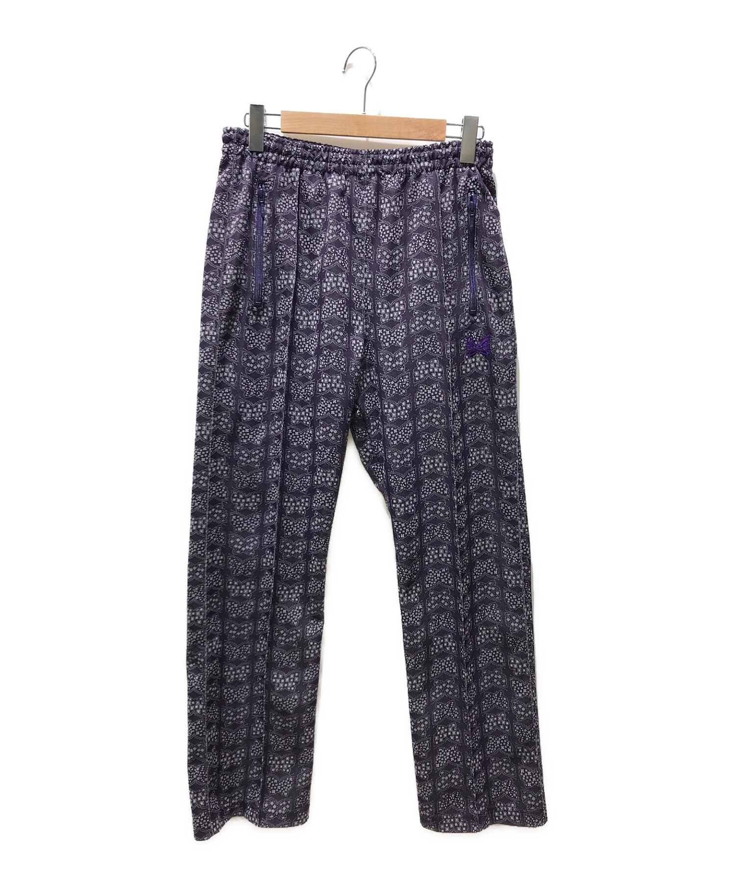 Needles (ニードルズ) FREAK’S STORE (フリークスストア) 別注 Track Pants　LQ407 パープル サイズ:M  未使用品