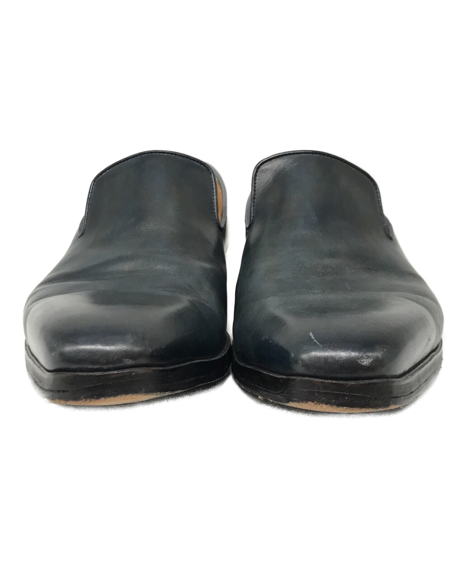 中古・古着通販】MAGNANNI (マグナーニ) レザーシューズ ネイビー ...