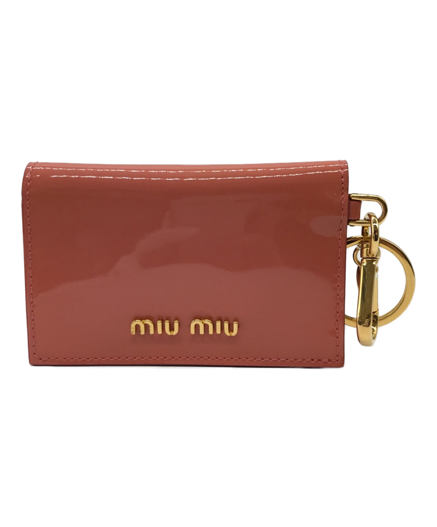 中古・古着通販】MIU MIU (ミュウミュウ) キーケース 12 ピンク