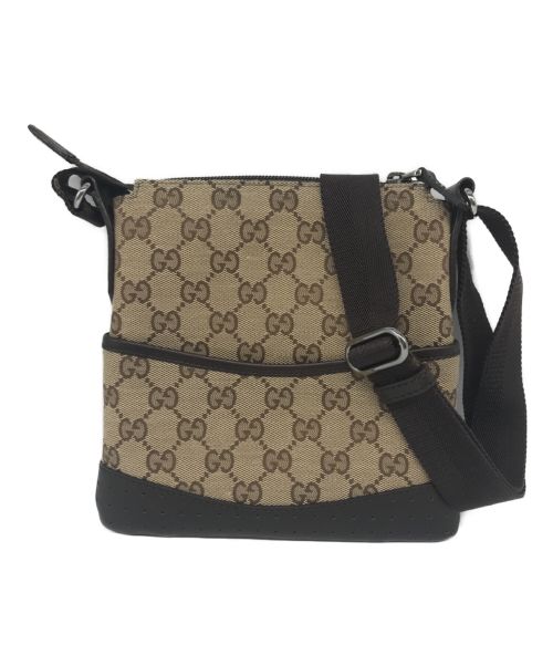 【中古・古着通販】GUCCI (グッチ) GGキャンバスショルダーバッグ