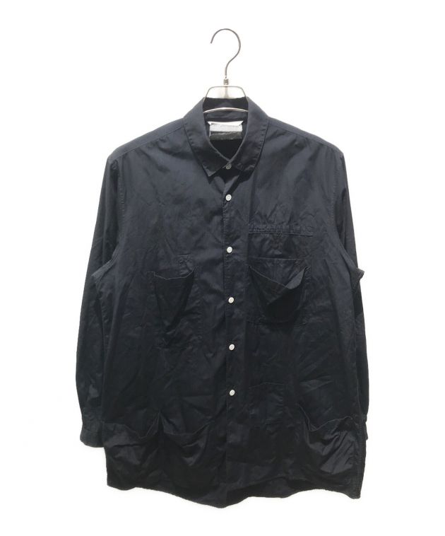 中古・古着通販】PORTER POCKET SHIRT by DIGAWEL (ポーターポケットシャツ バイ ディガウェル) 別注マルチポケットシャツ  ブラック サイズ:2｜ブランド・古着通販 トレファク公式【TREFAC FASHION】スマホサイト