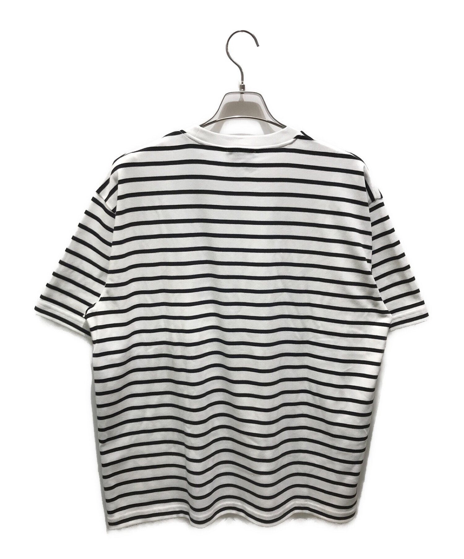 SUNSPEL (サンスペル) Ron Herman (ロンハーマン) Striped Crew Neck Tee　572-2268580 ホワイト  サイズ:S 未使用品