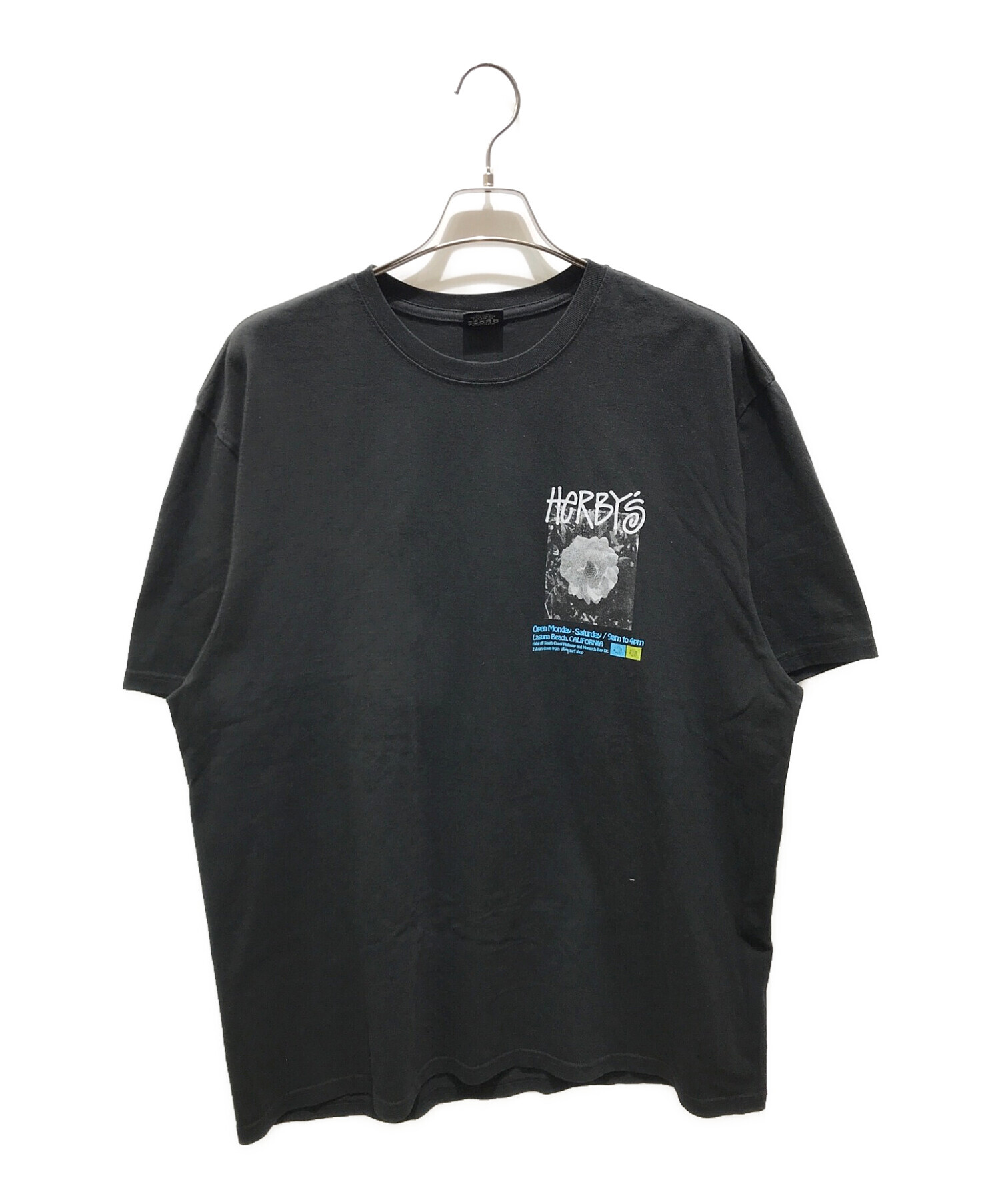 stussy (ステューシー) Herby’s Dyed Tee ブラック サイズ:XL