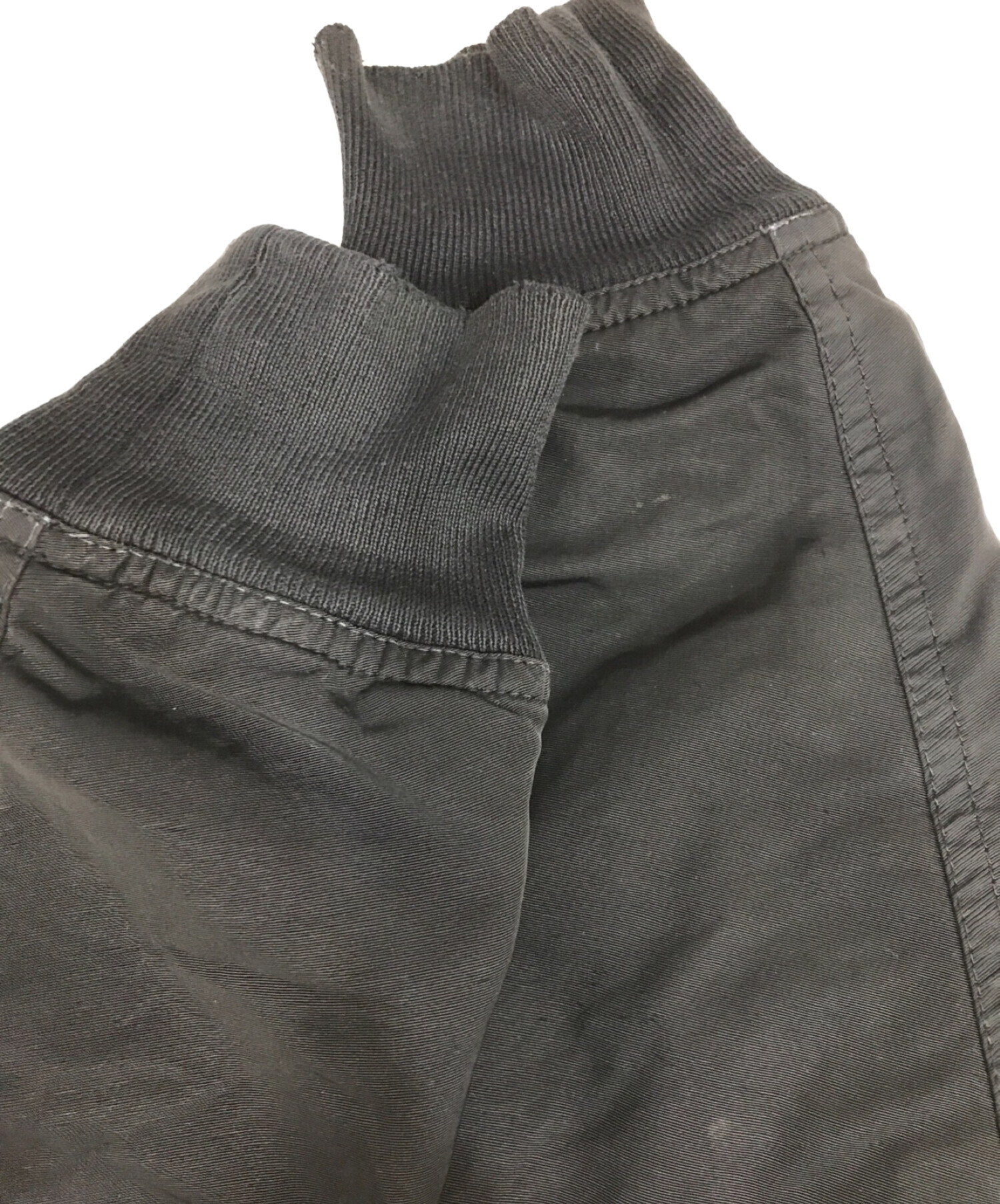 RICK OWENS DRKSHDW (リックオウエンス ダークシャドウ) FLIGHT JACKET　DU15F5760-MUGQ ブラック  サイズ:S