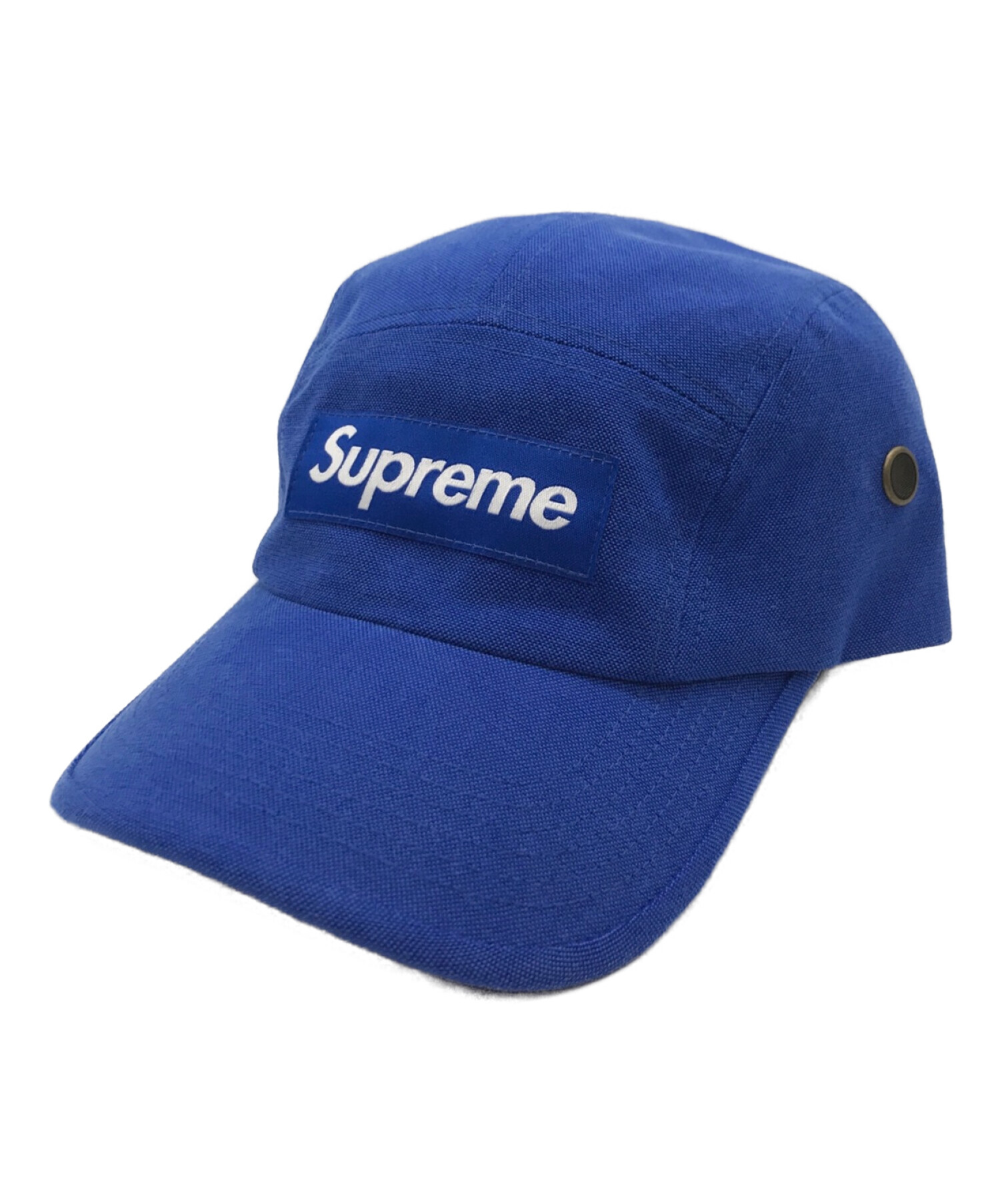 SUPREME (シュプリーム) BRUSHED CORDURA CAMP CAP　 22FW ブルー 未使用品