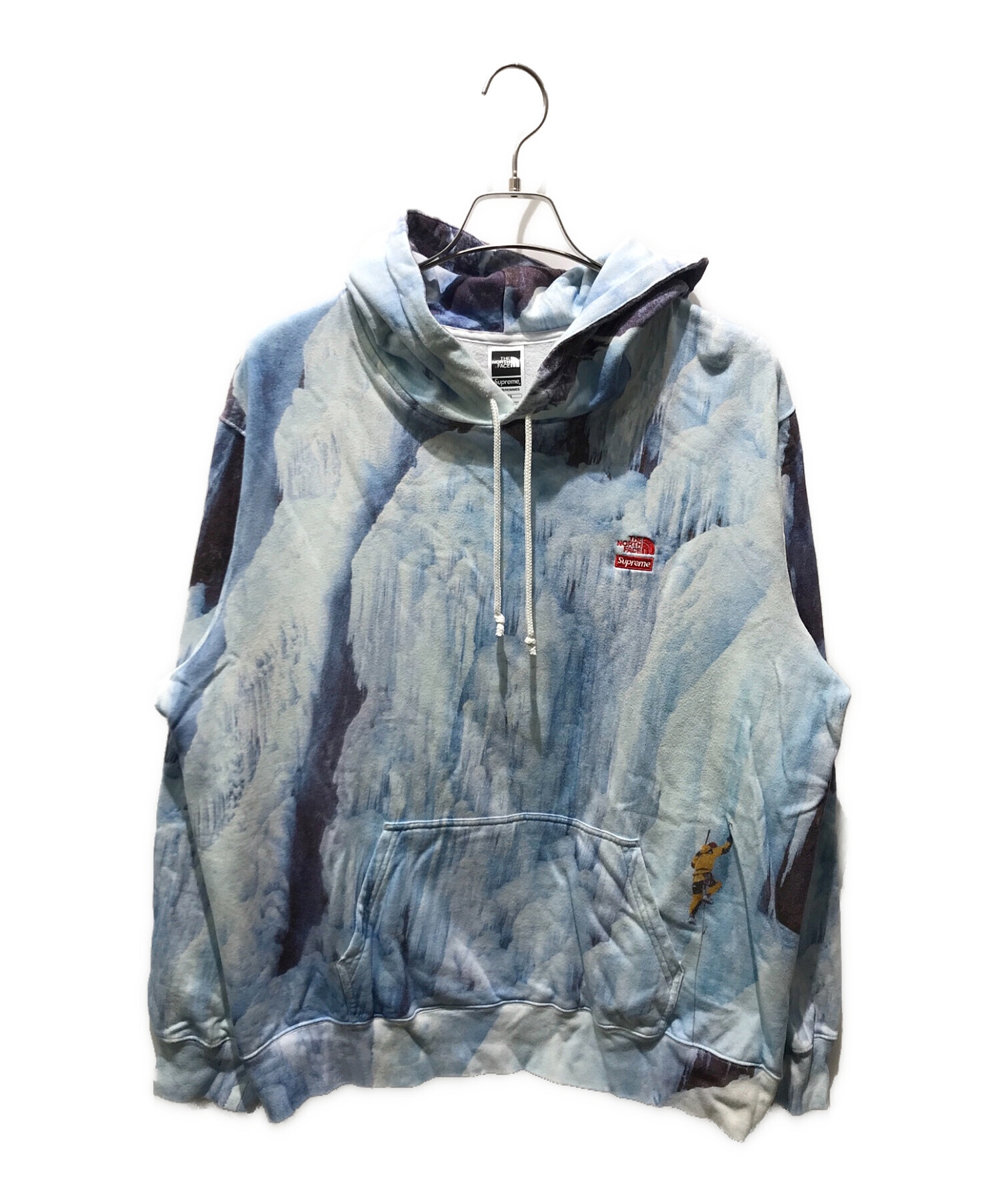 Supreme The north face Hooded XL teal