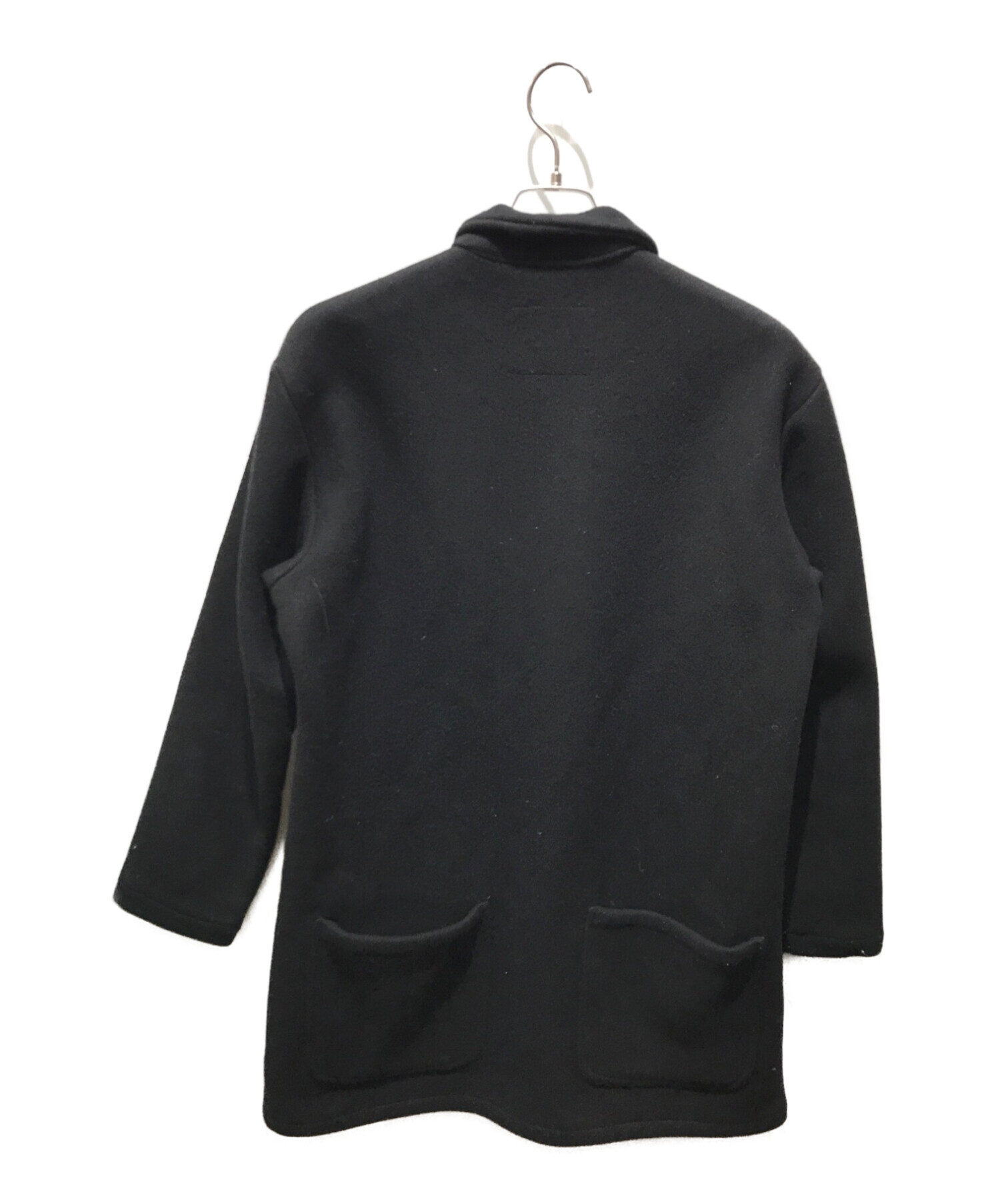 NEMETH (ネメス) バックポケットステンカラーコート ブラック サイズ:M