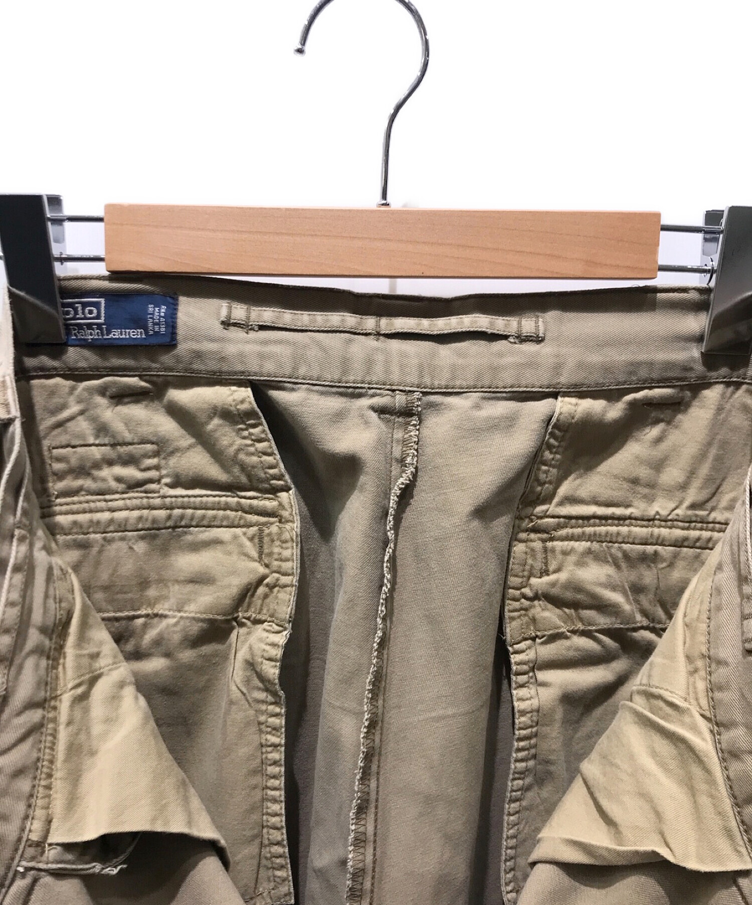 POLO RALPH LAUREN (ポロ・ラルフローレン) カーゴパンツ　 POLO 67 CHINO ベージュ サイズ:36