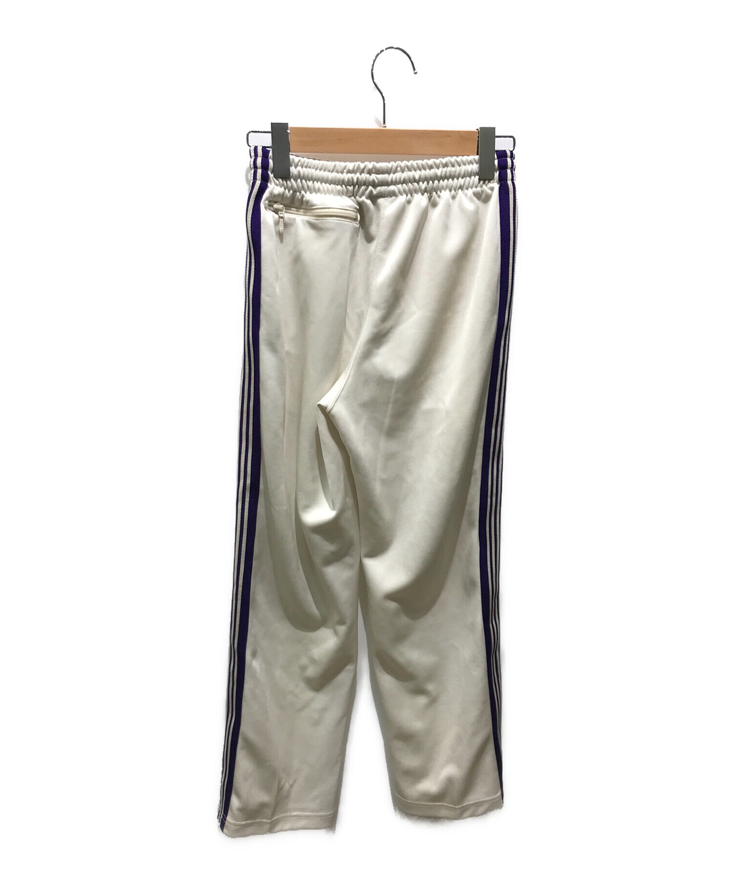 Needles (ニードルス) Track Pant - Poly Smooth　MR286 ホワイト サイズ:XS