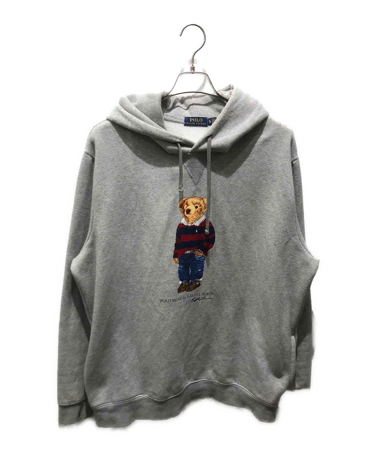 POLO RALPH LAUREN (ポロ・ラルフローレン) ポロベアパーカー グレー サイズ:XL