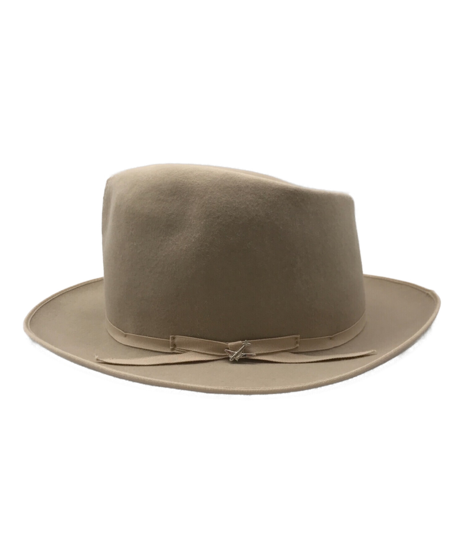 STETSON (ステットソン) 中折れハット　ST180 150th anniversary ベージュ サイズ:60 ・7 1/2