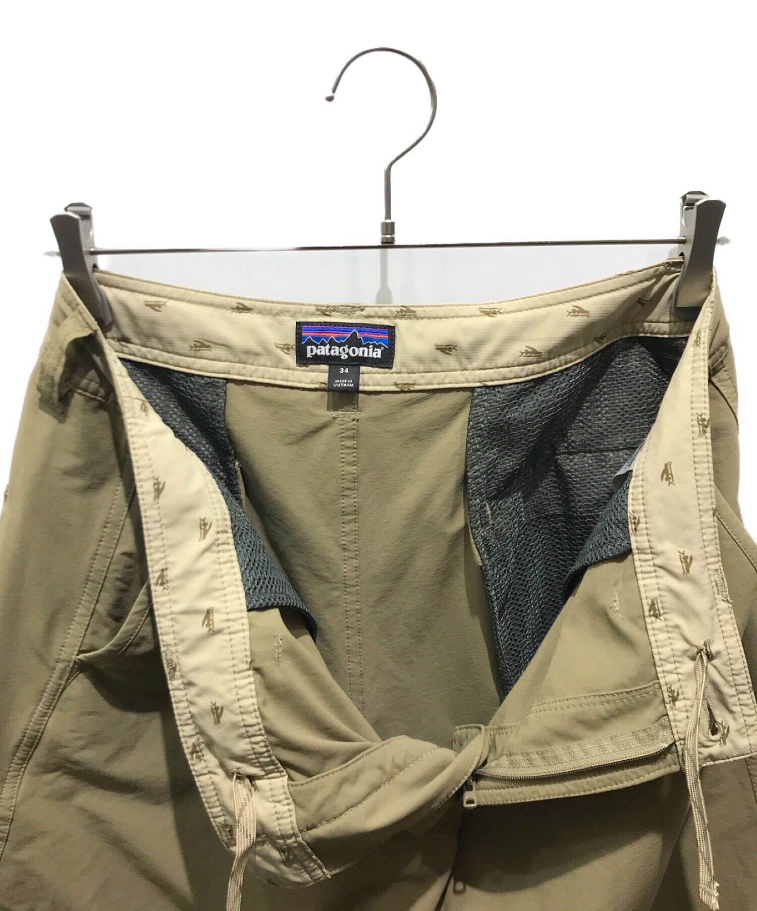 中古・古着通販】Patagonia (パタゴニア) ハーフパンツ 86641 ベージュ サイズ:W34｜ブランド・古着通販  トレファク公式【TREFAC FASHION】スマホサイト