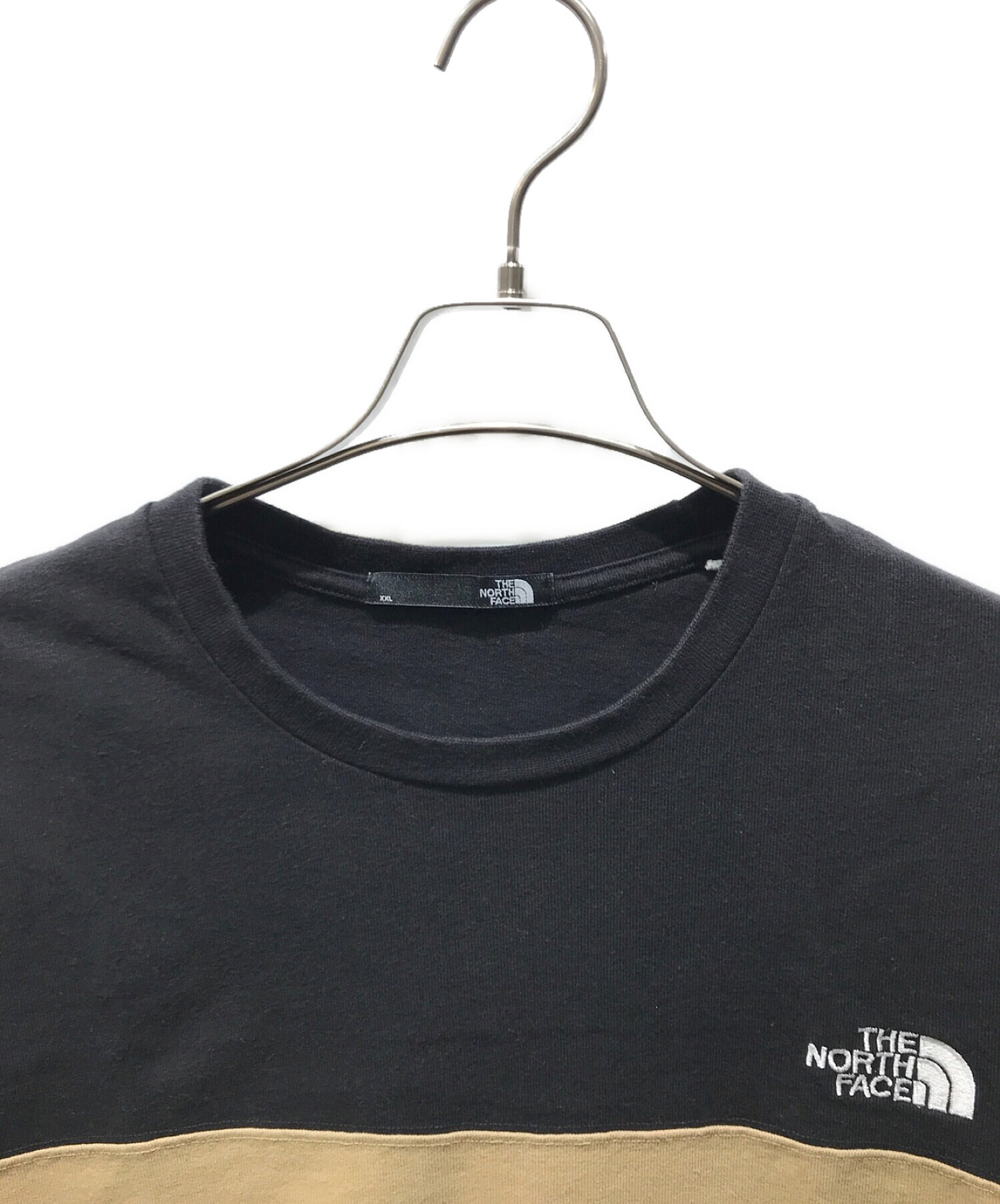 THE NORTH FACE (ザ ノース フェイス) Nuptse Tee　NT32022R ベージュ サイズ:XXL